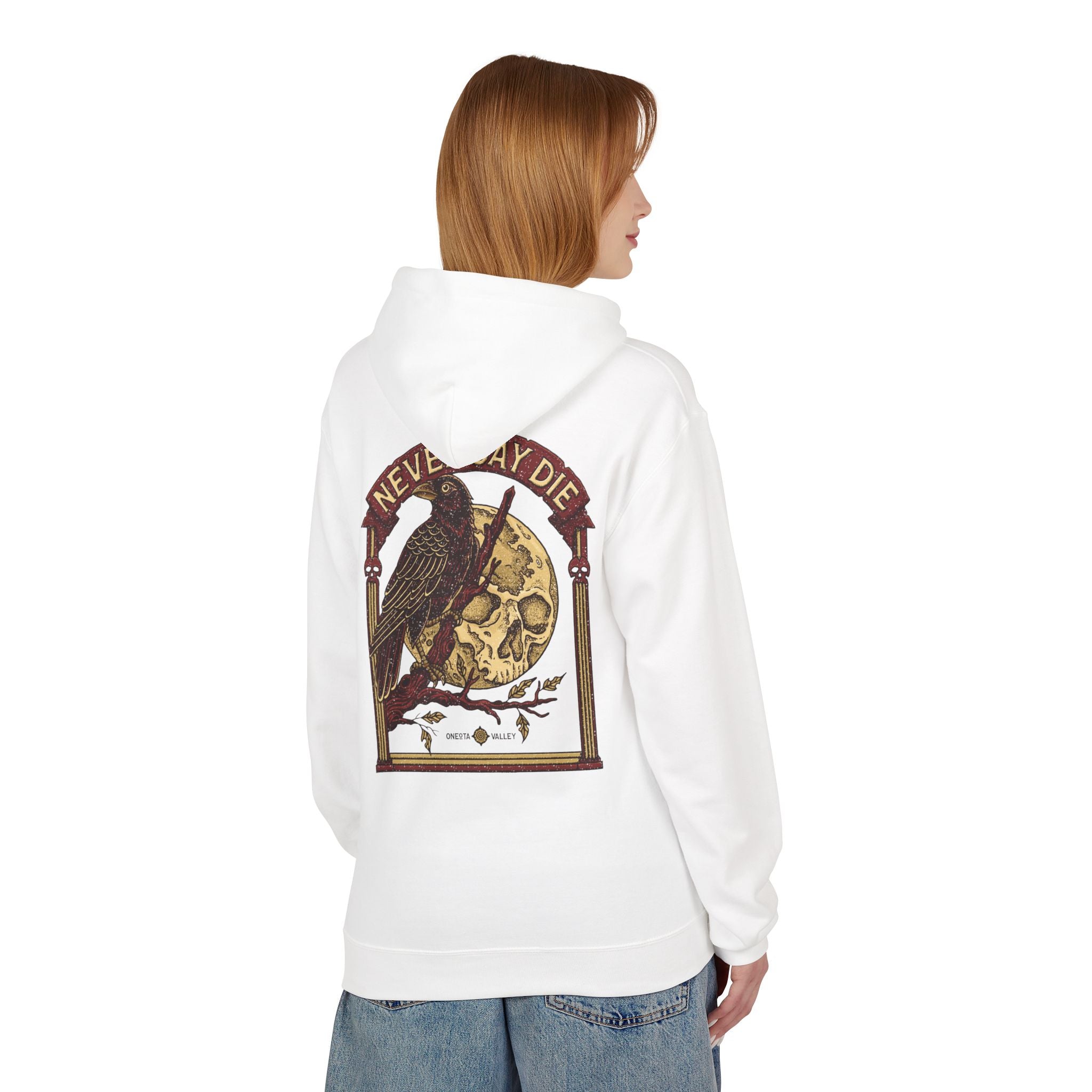 The Raven: Unisex Fleece Hoodie
