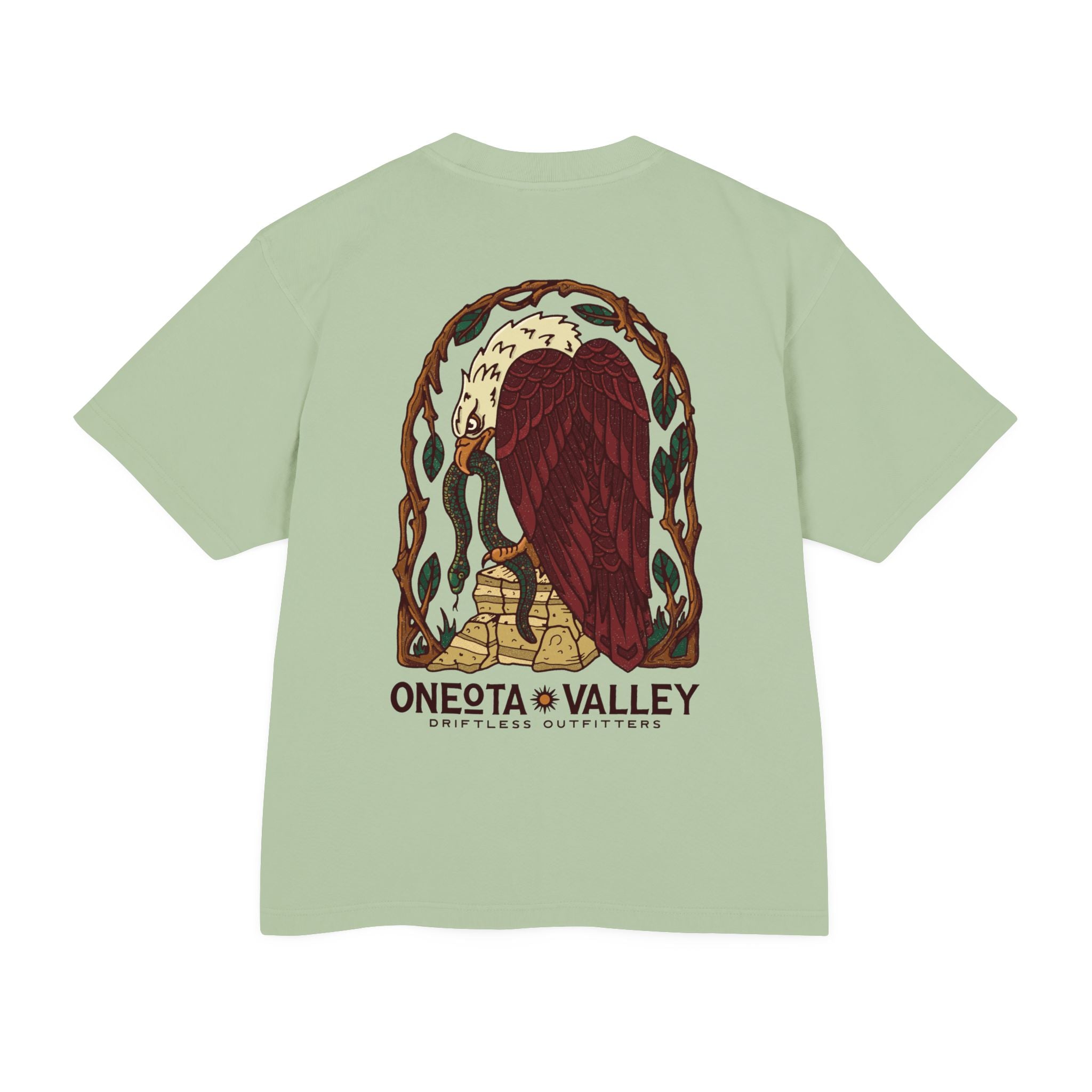 The Eagle: Heavyweight Unisex Oversized Tee