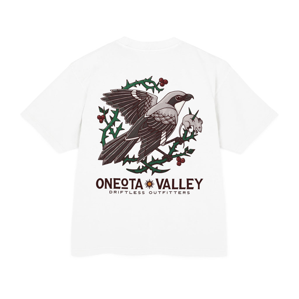 The Shrike: Heavyweight Unisex Oversized Tee