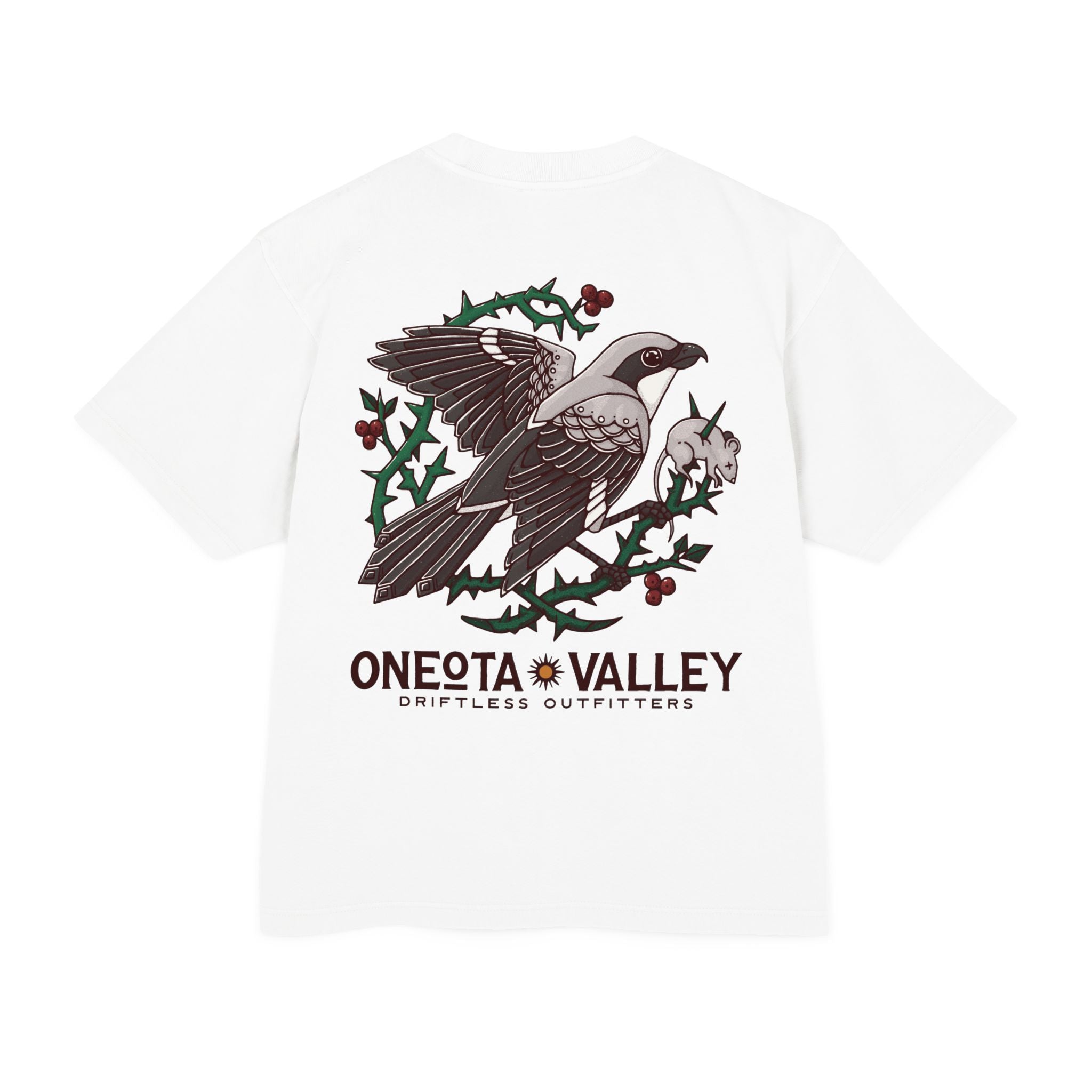 The Shrike: Heavyweight Unisex Oversized Tee