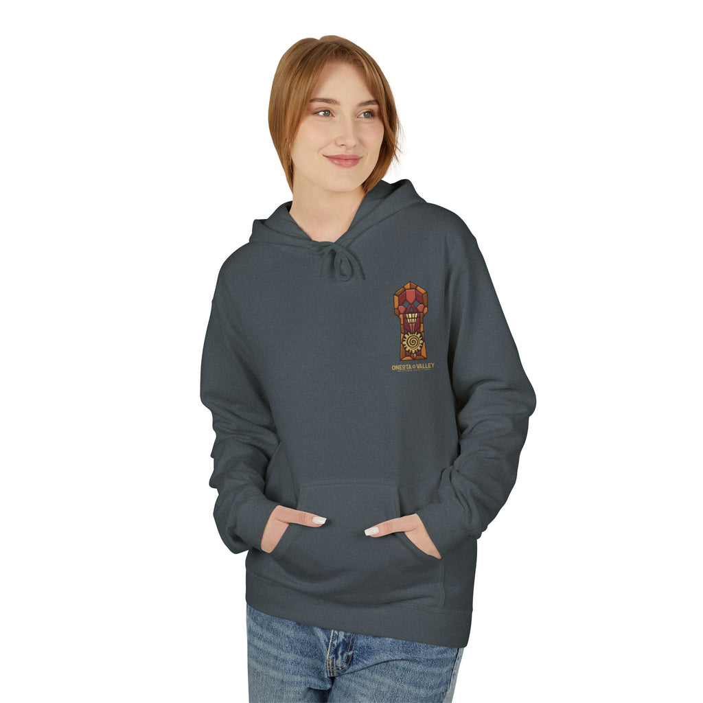 The Raven: Unisex Fleece Hoodie