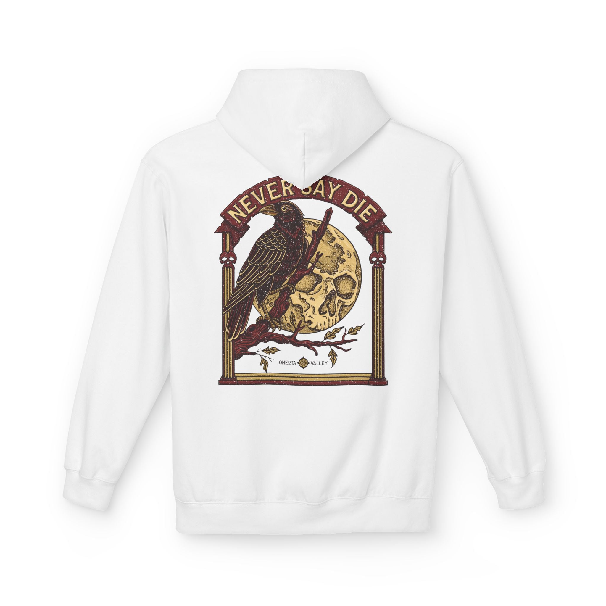 The Raven: Unisex Fleece Hoodie
