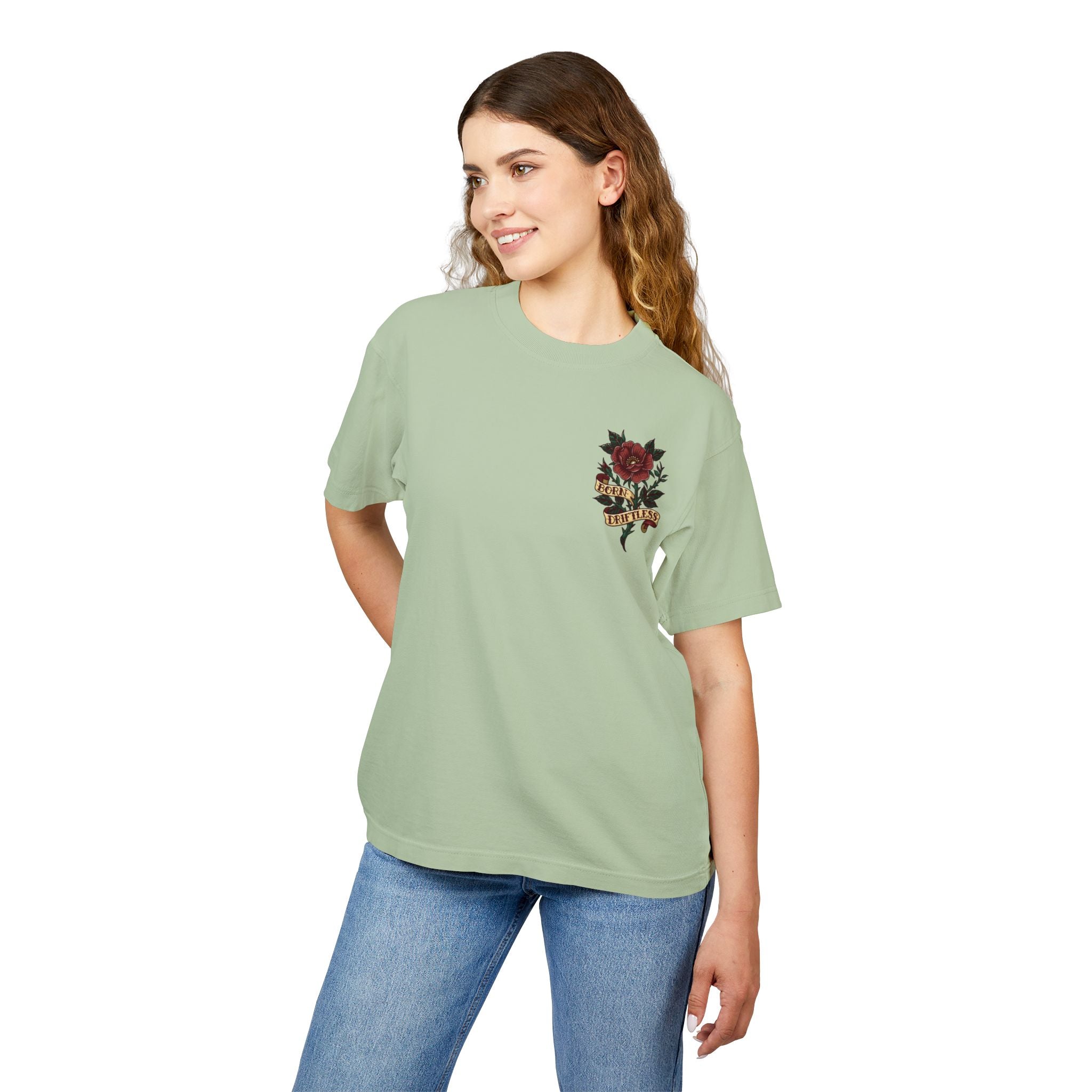 The Shrike: Heavyweight Unisex Oversized Tee