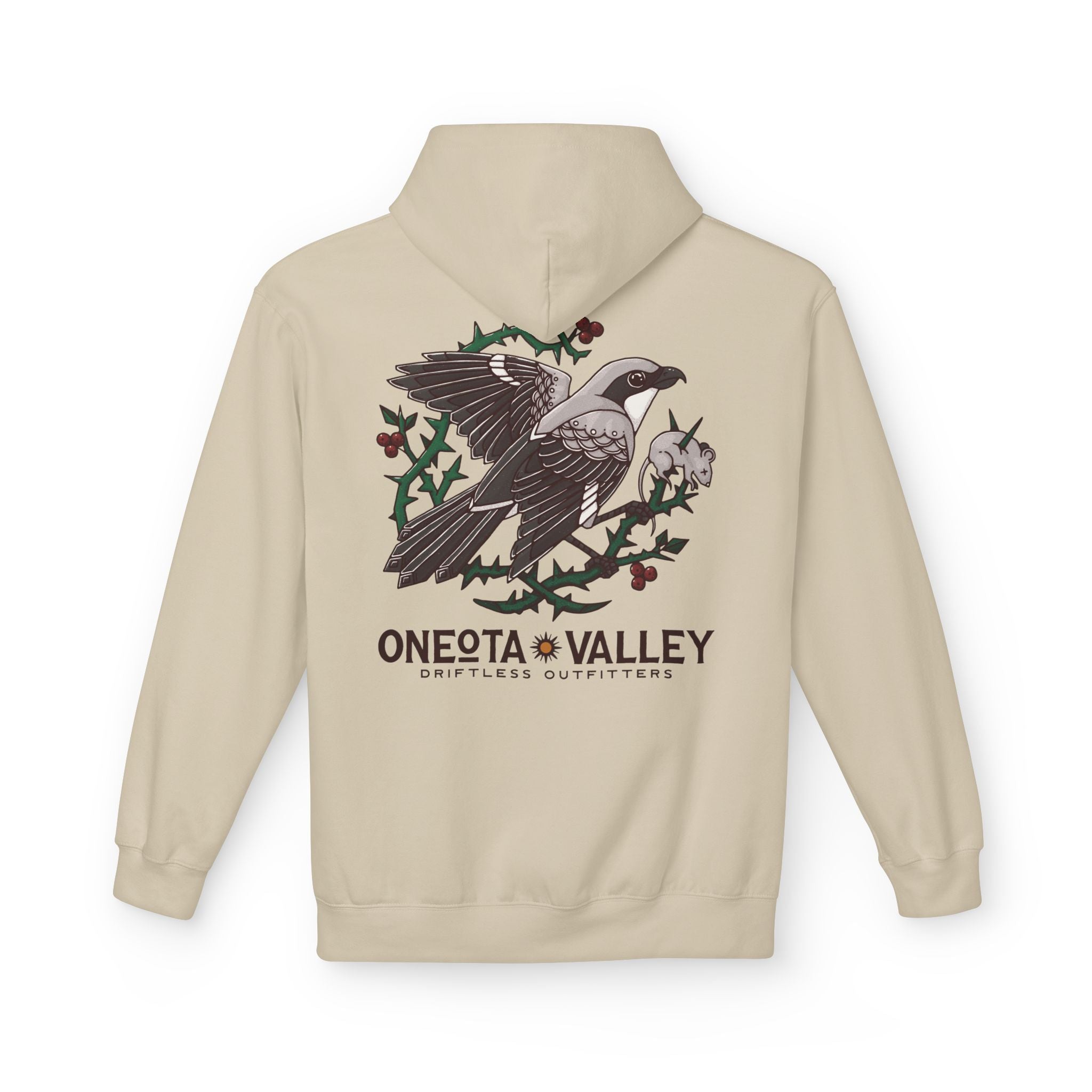 The Shrike: Unisex Fleece Hoodie