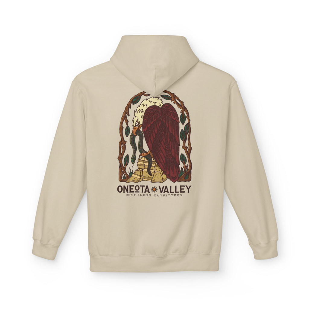 The Eagle: Unisex Fleece Hoodie