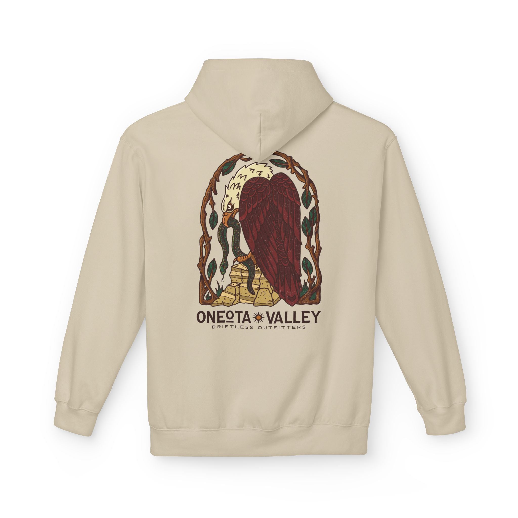 The Eagle: Unisex Fleece Hoodie