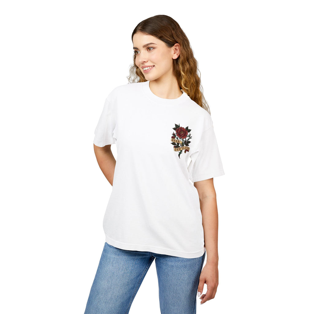 The Shrike: Heavyweight Unisex Oversized Tee