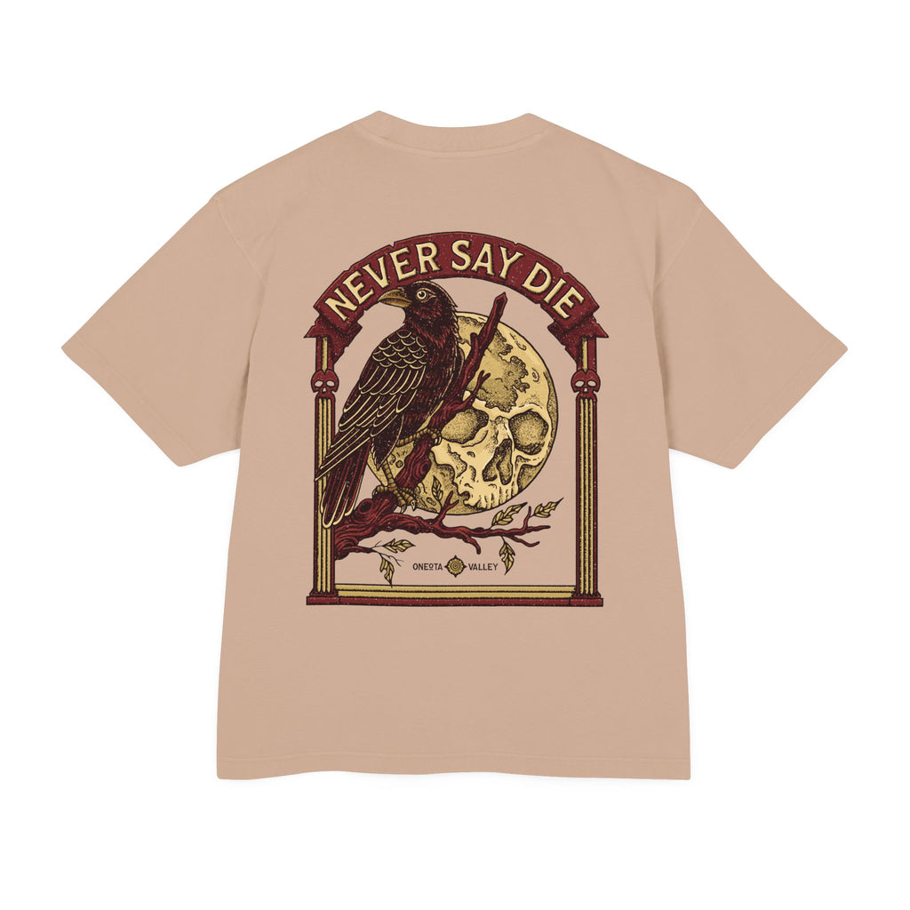 The Raven: Heavyweight Unisex Oversized Tee