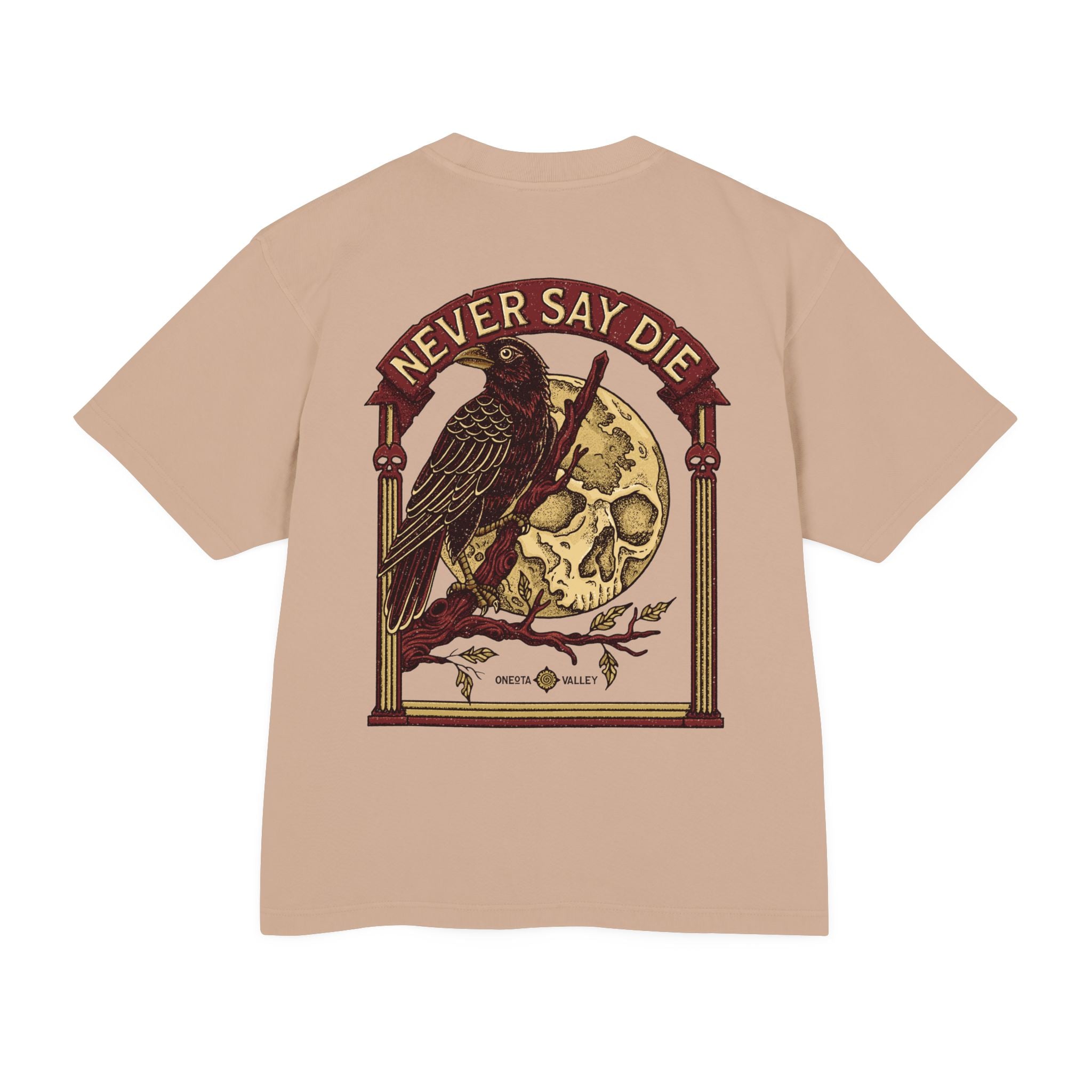 The Raven: Heavyweight Unisex Oversized Tee