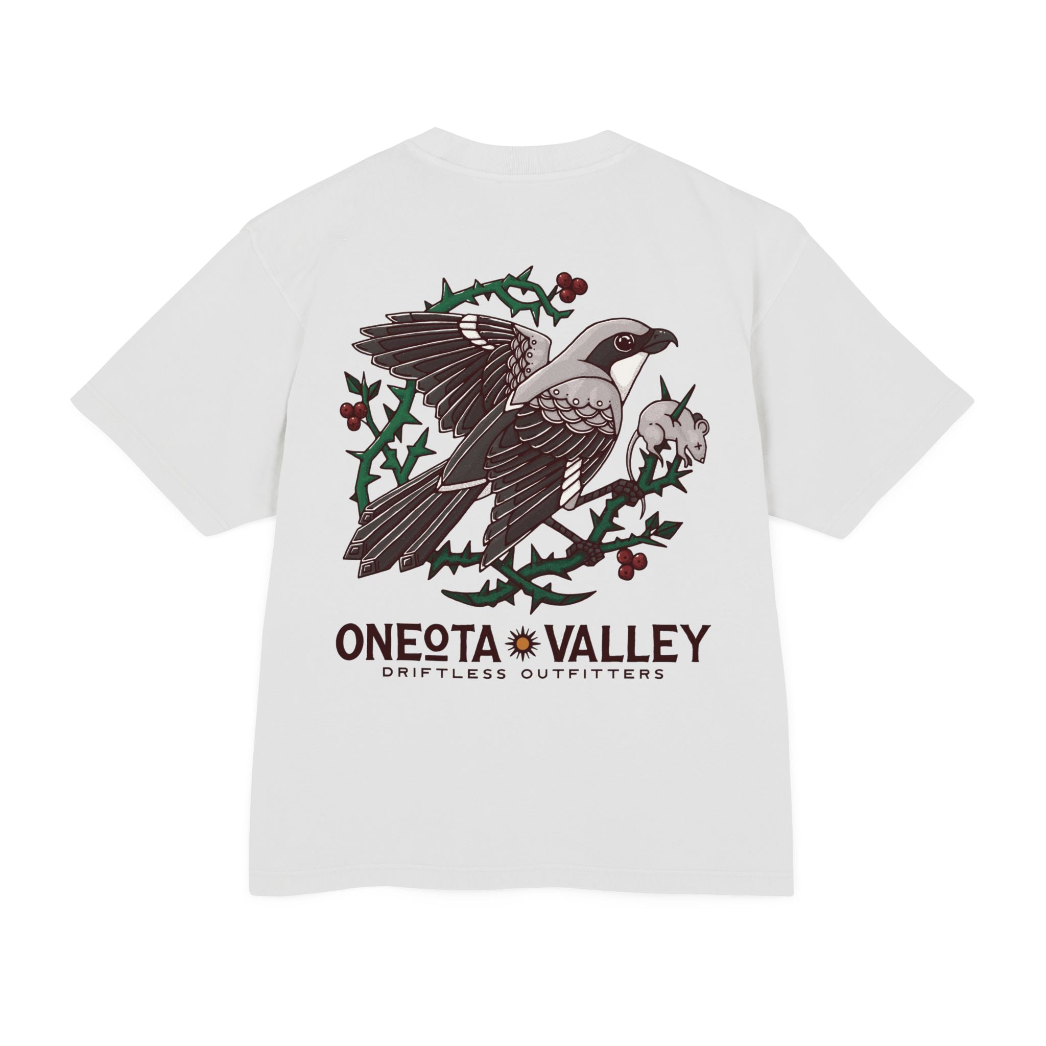 The Shrike: Heavyweight Unisex Oversized Tee