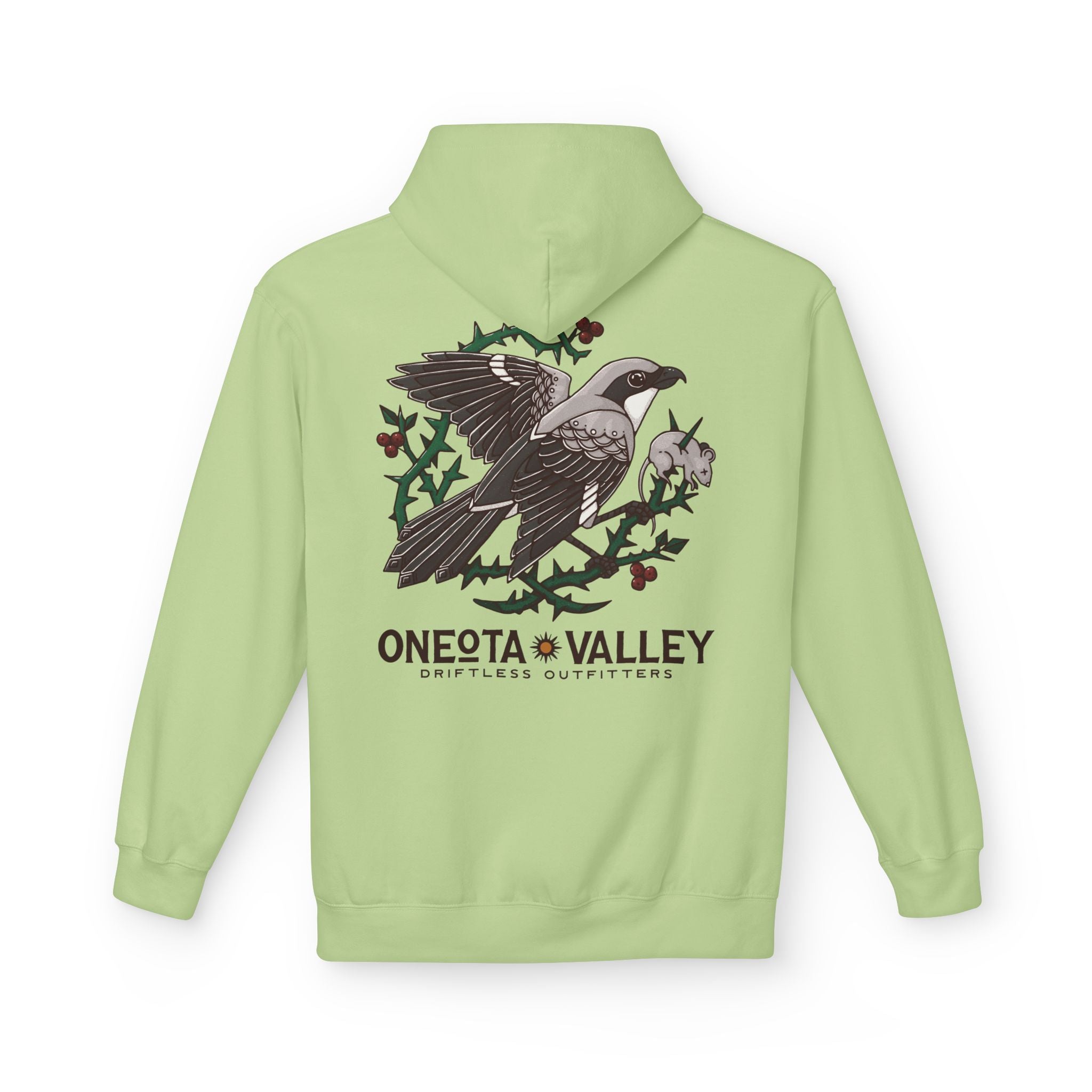 The Shrike: Unisex Fleece Hoodie