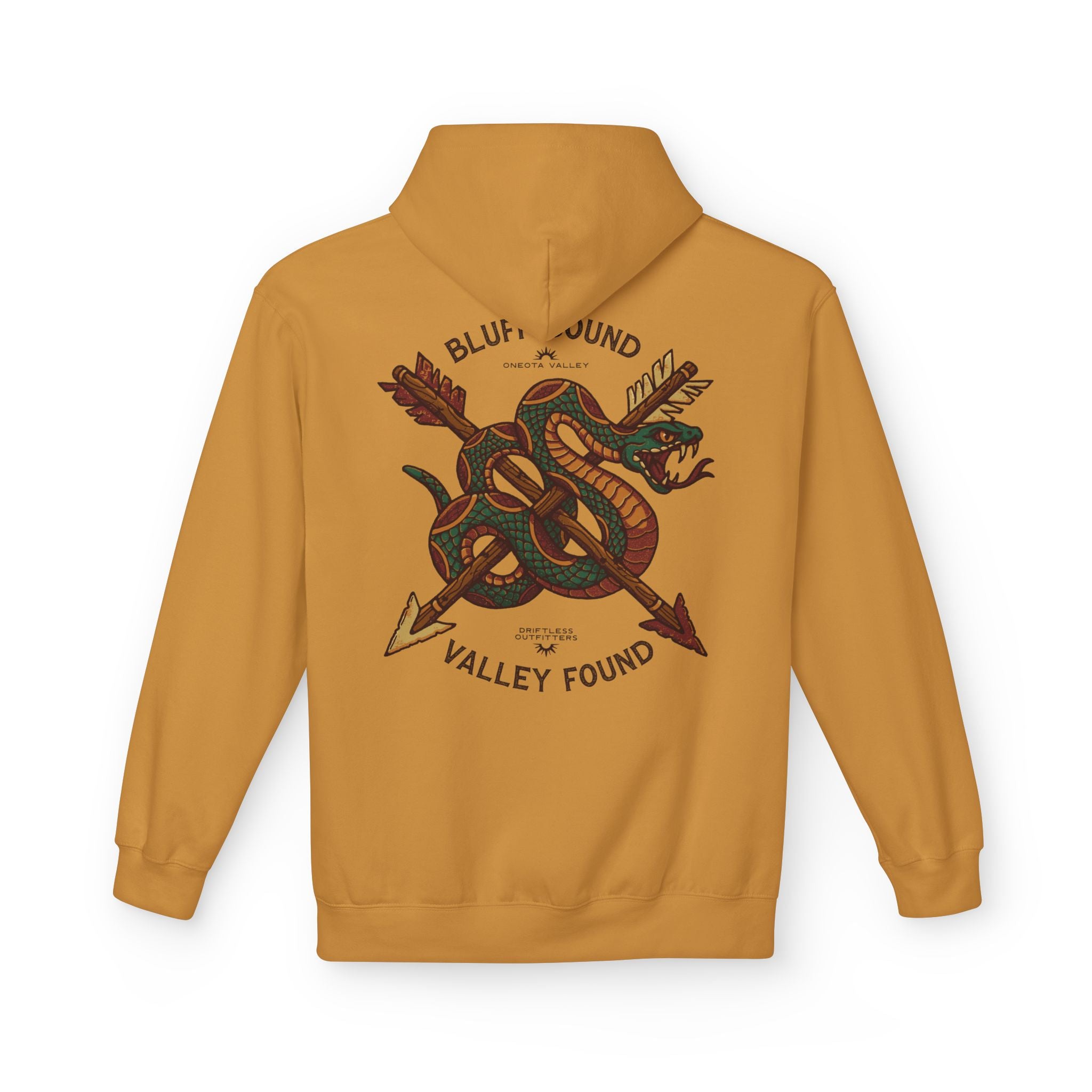 The Snake: Unisex Fleece Hoodie