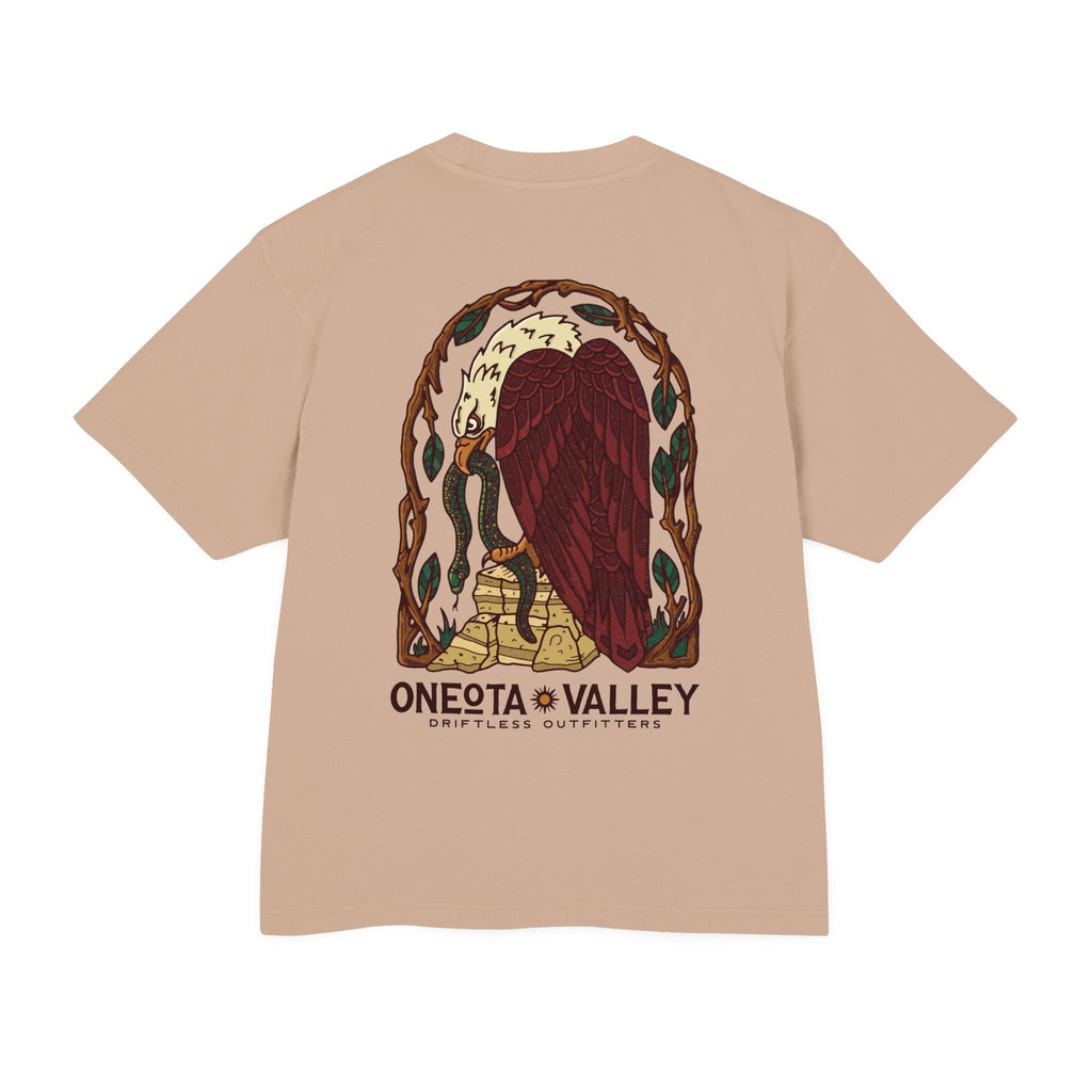 The Eagle: Heavyweight Unisex Oversized Tee