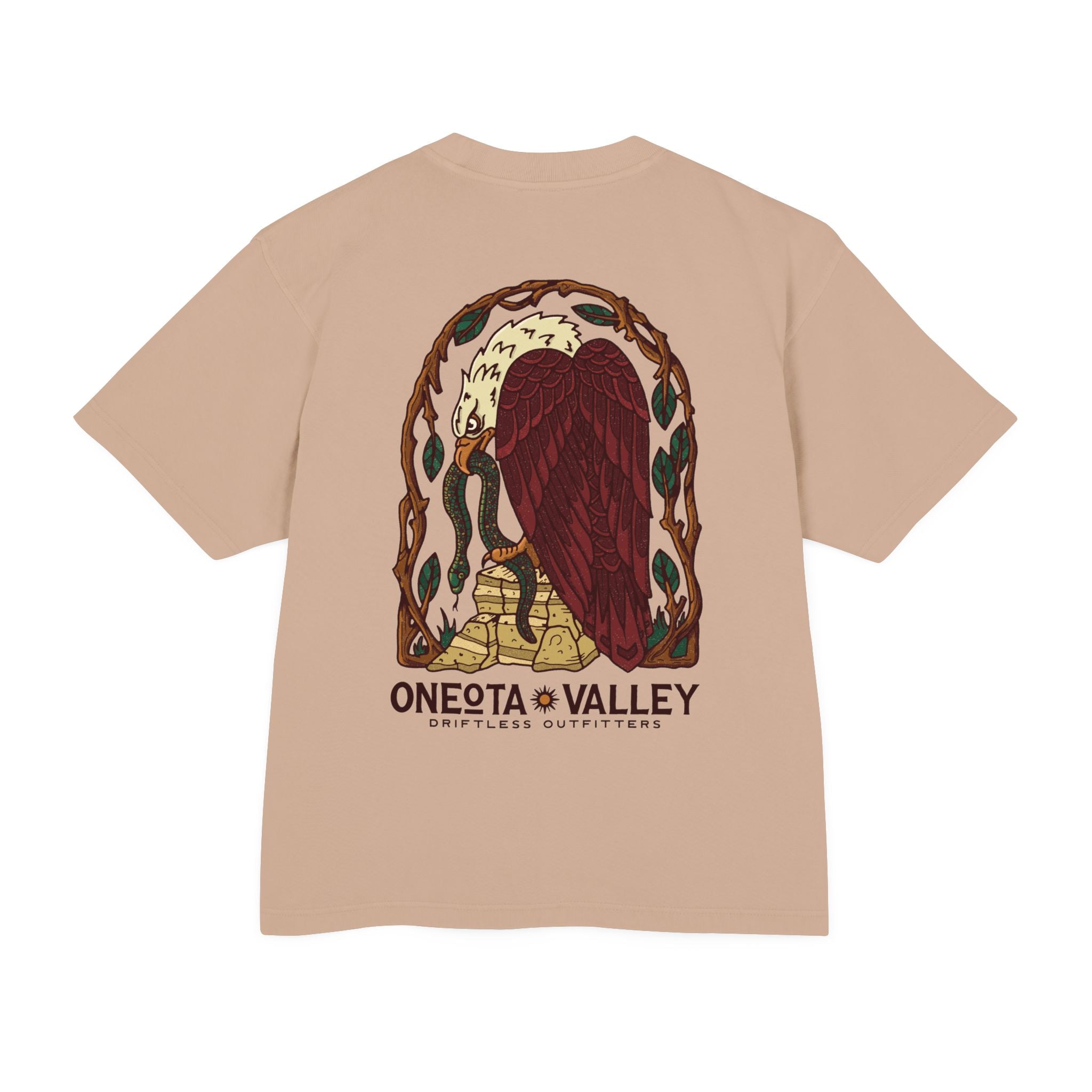 The Eagle: Heavyweight Unisex Oversized Tee
