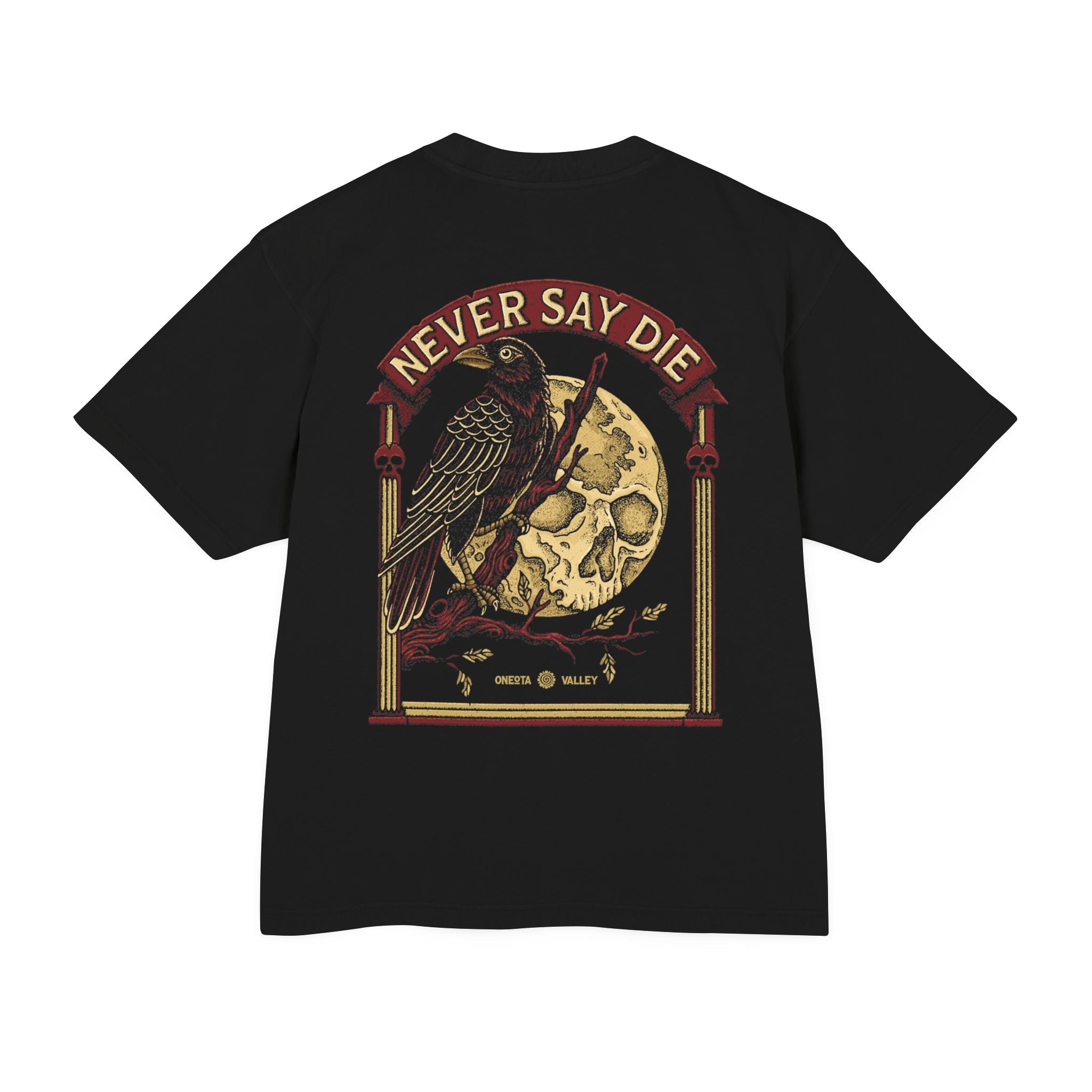 The Raven: Heavyweight Unisex Oversized Tee