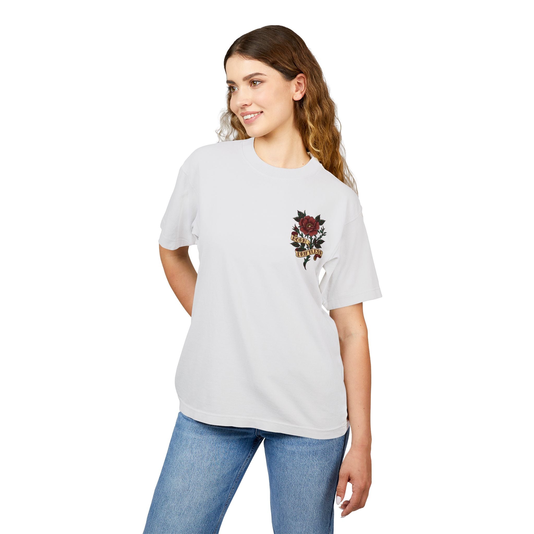 The Shrike: Heavyweight Unisex Oversized Tee