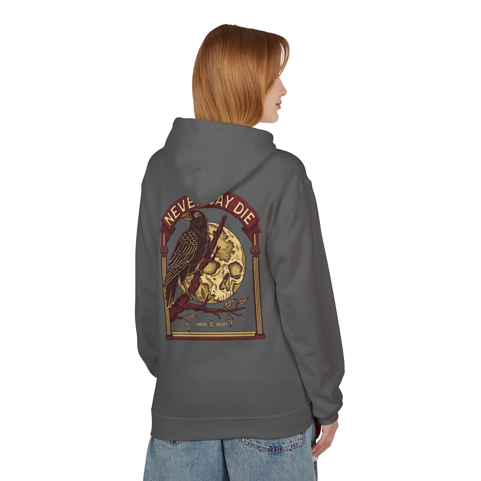 The Raven: Unisex Fleece Hoodie