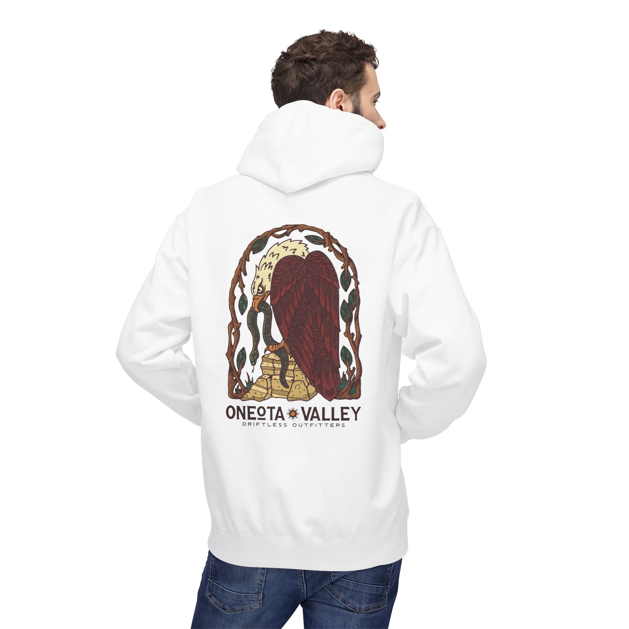 The Eagle: Unisex Fleece Hoodie