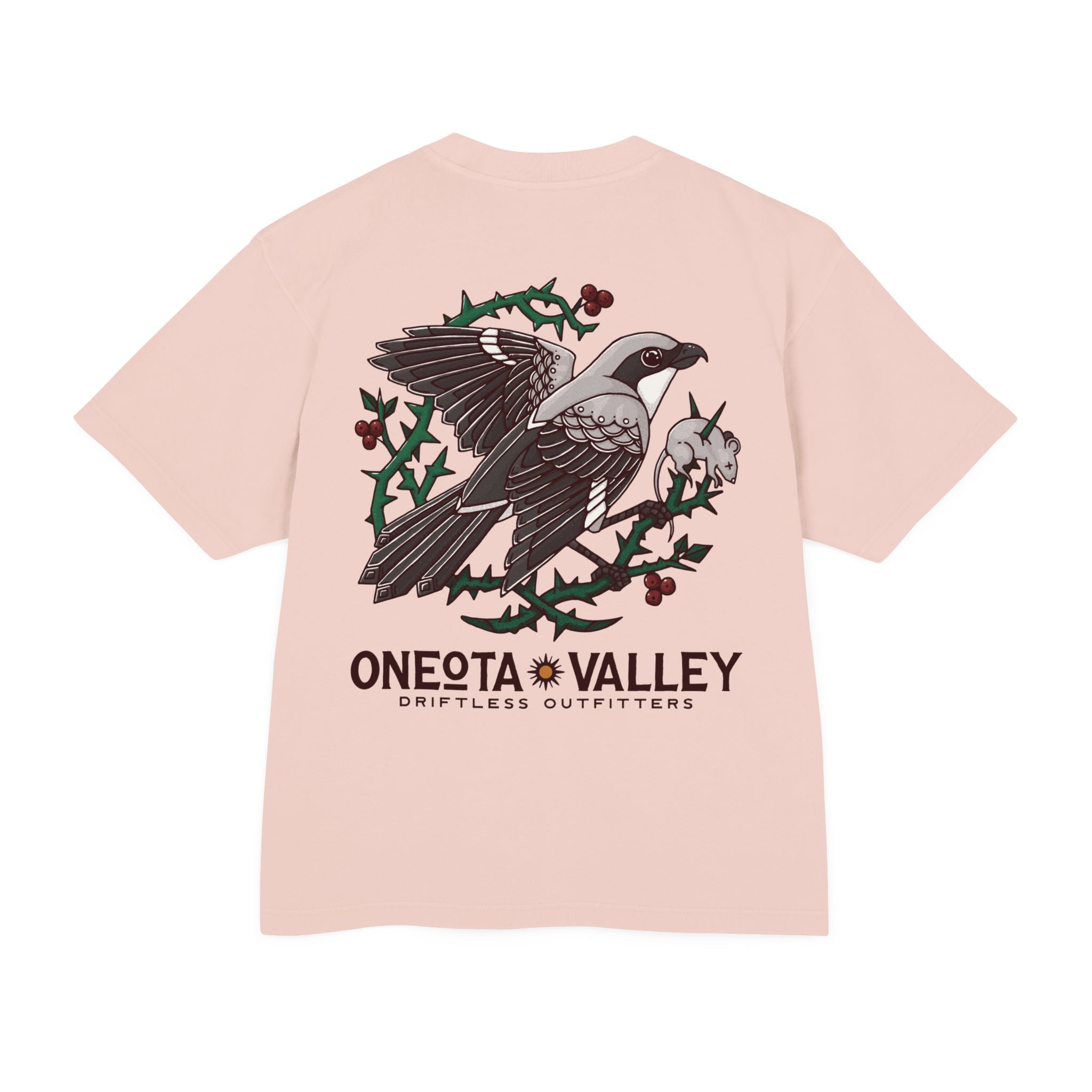 The Shrike: Heavyweight Unisex Oversized Tee