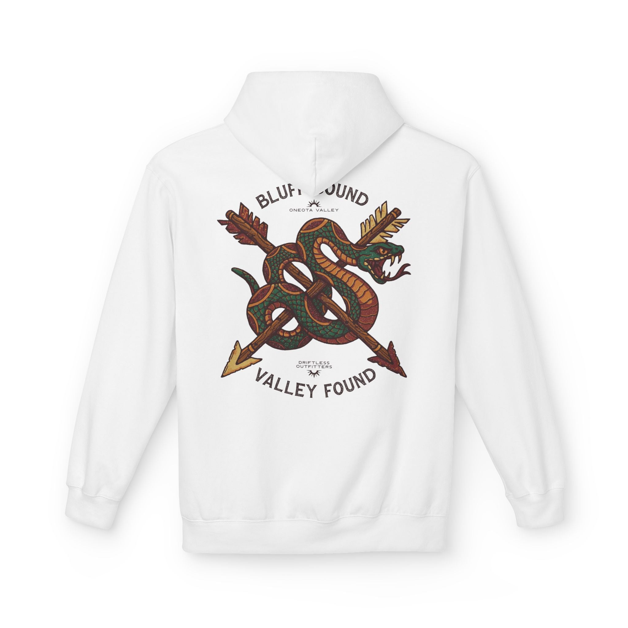The Snake: Unisex Fleece Hoodie