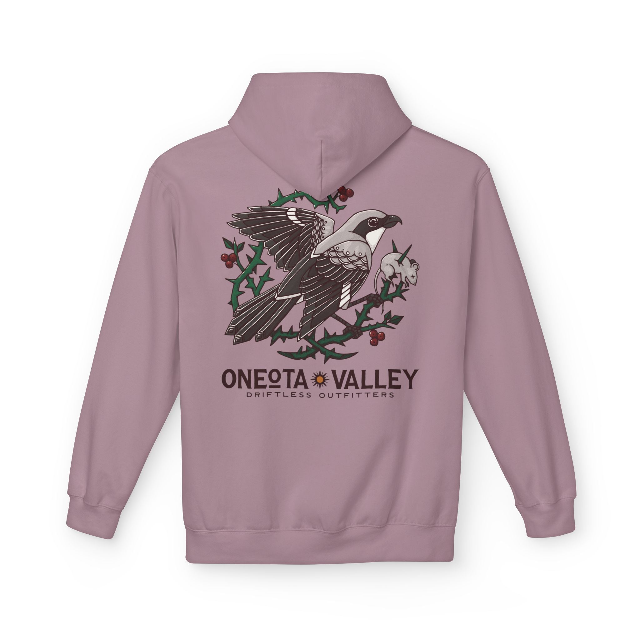 The Shrike: Unisex Fleece Hoodie