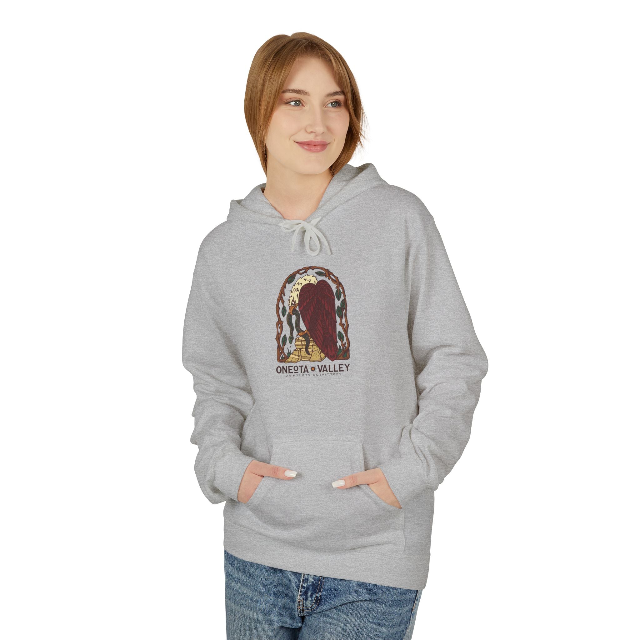 The Snake: Unisex Fleece Hoodie
