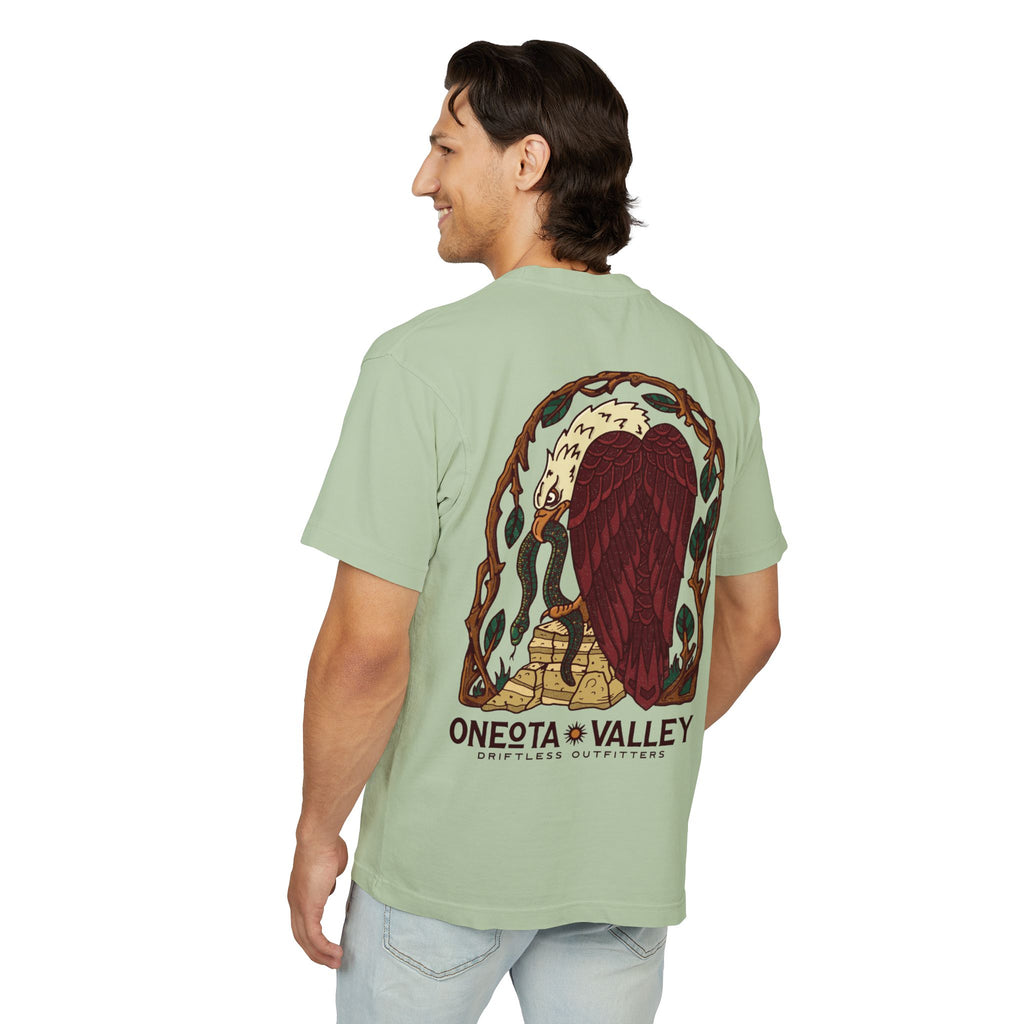 The Eagle: Heavyweight Unisex Oversized Tee
