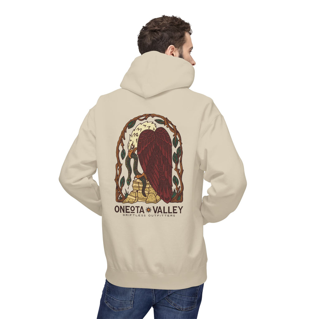 The Eagle: Unisex Fleece Hoodie