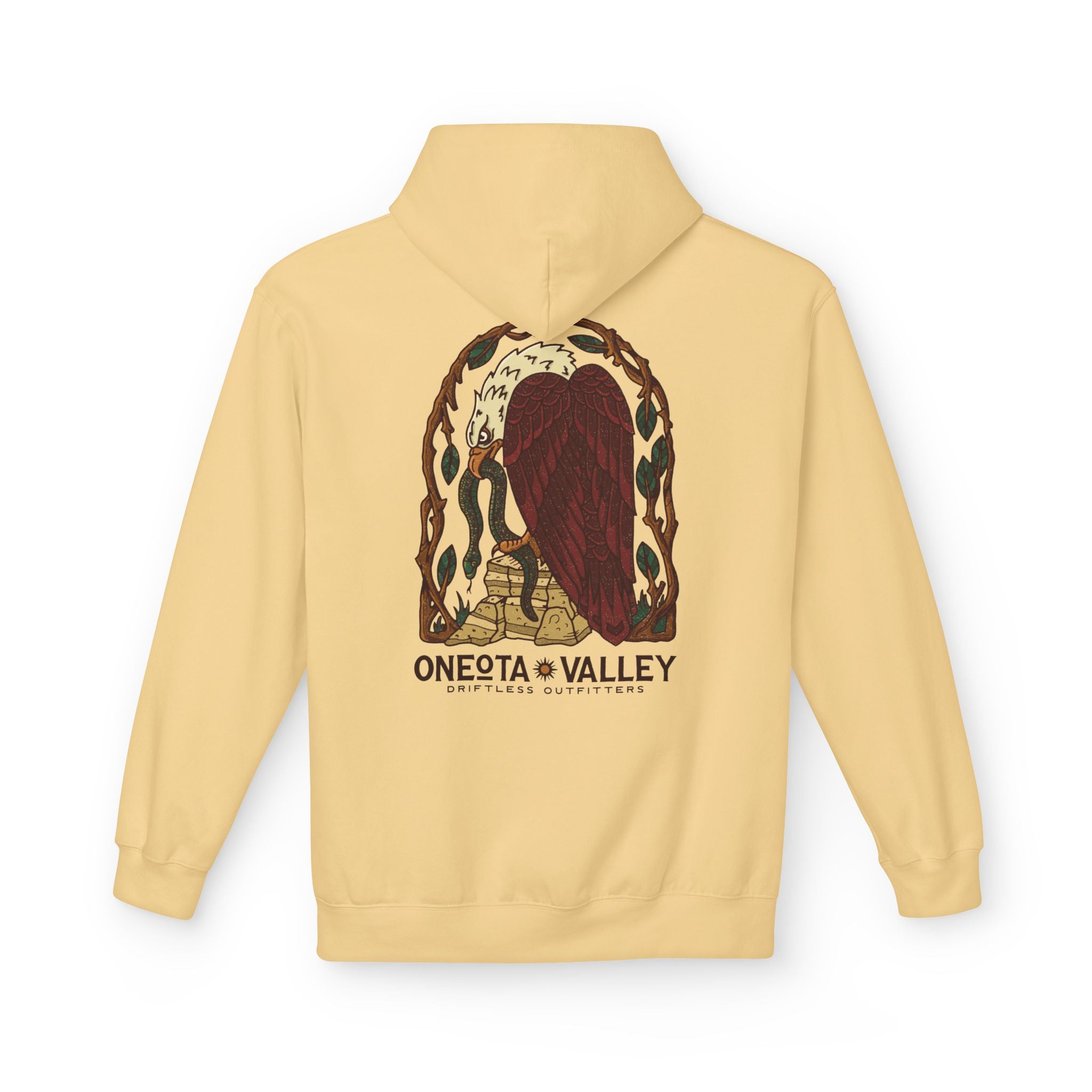 The Eagle: Unisex Fleece Hoodie