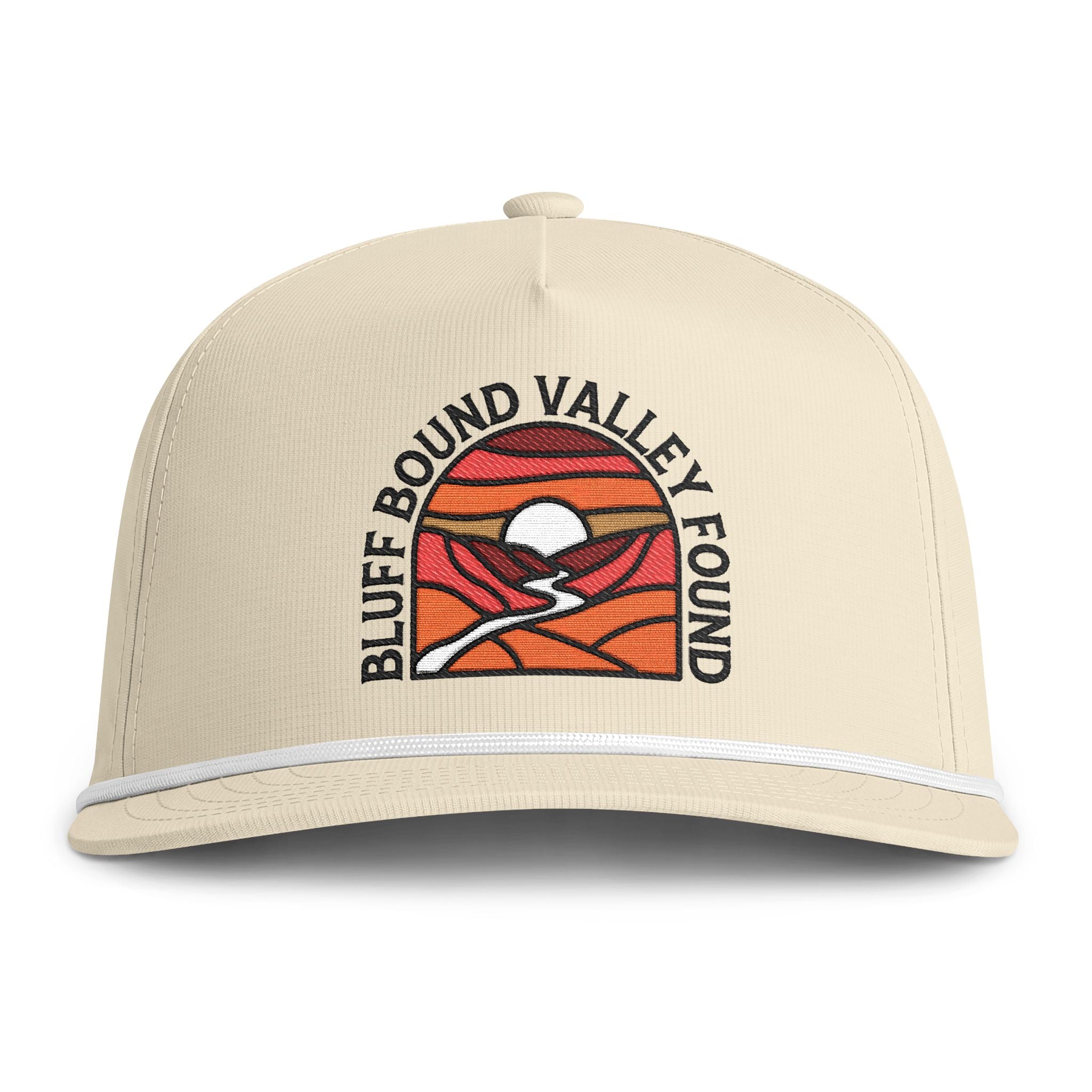 Oneota Valley: Embroidered Trucker Adjustable Rope Cap
