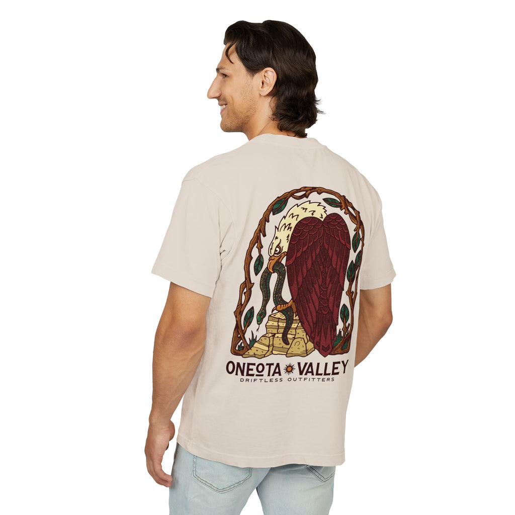 The Eagle: Heavyweight Unisex Oversized Tee