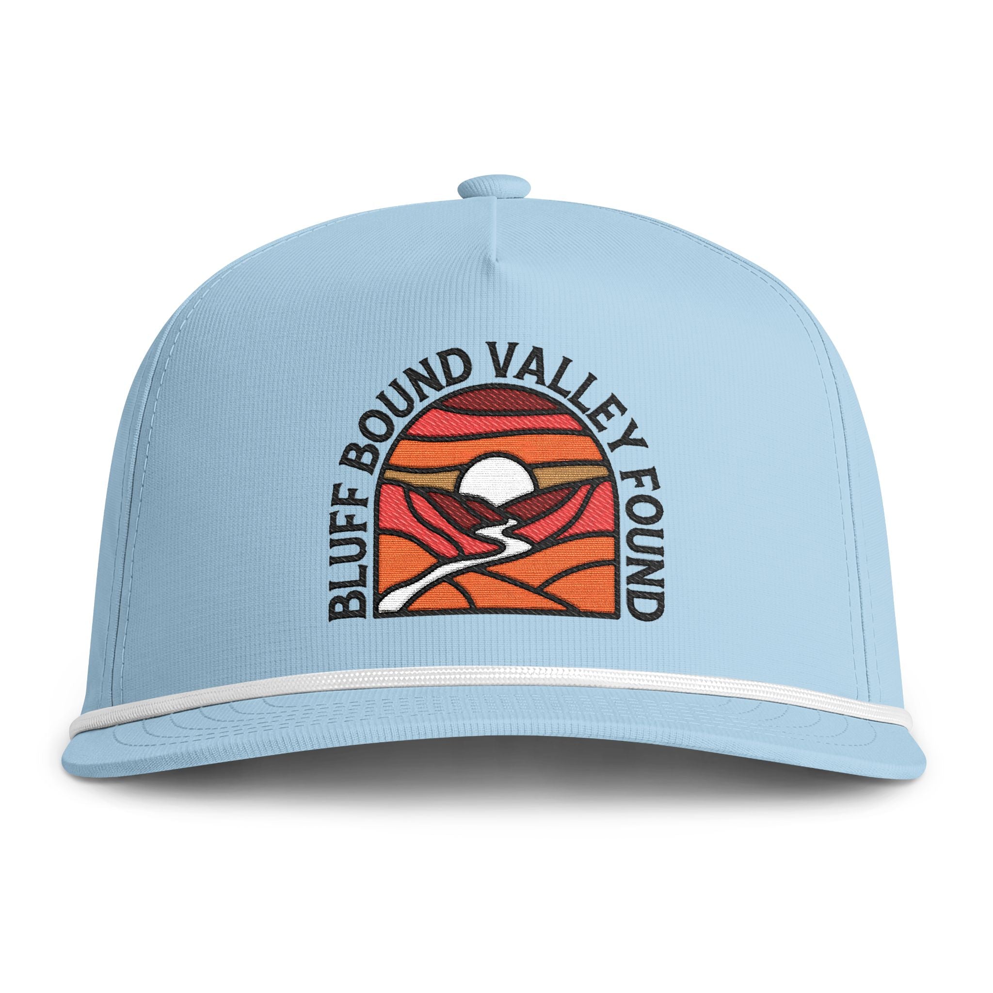Oneota Valley: Embroidered Trucker Adjustable Rope Cap