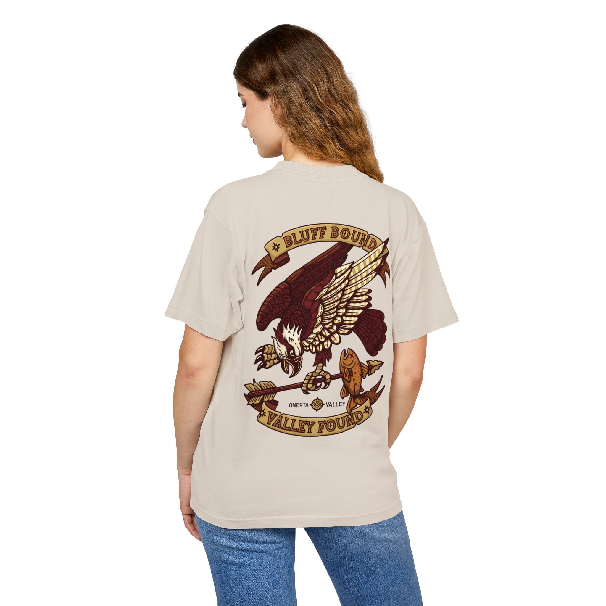 The Osprey: Premium Heavyweight Unisex Oversized Tee