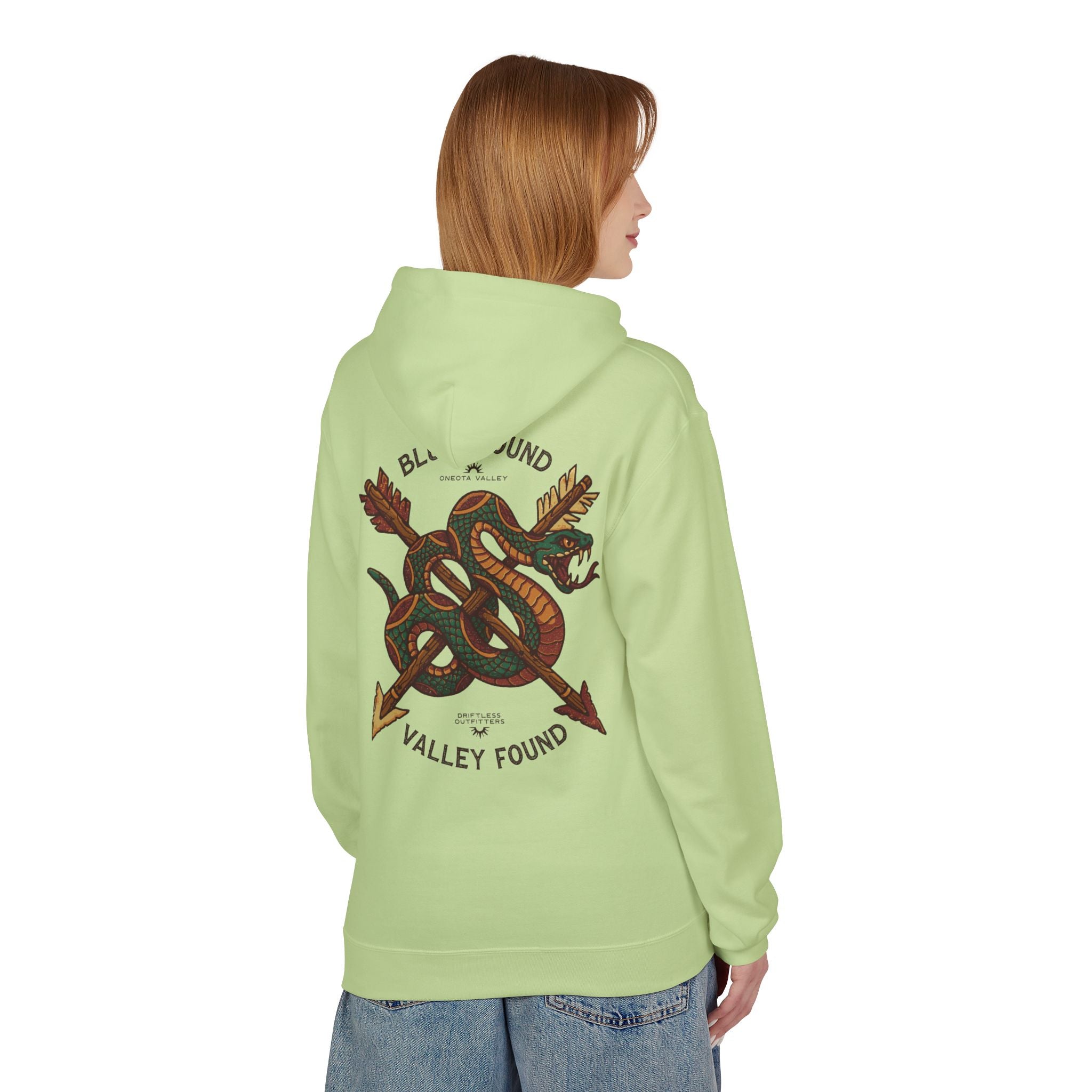 The Snake: Unisex Fleece Hoodie