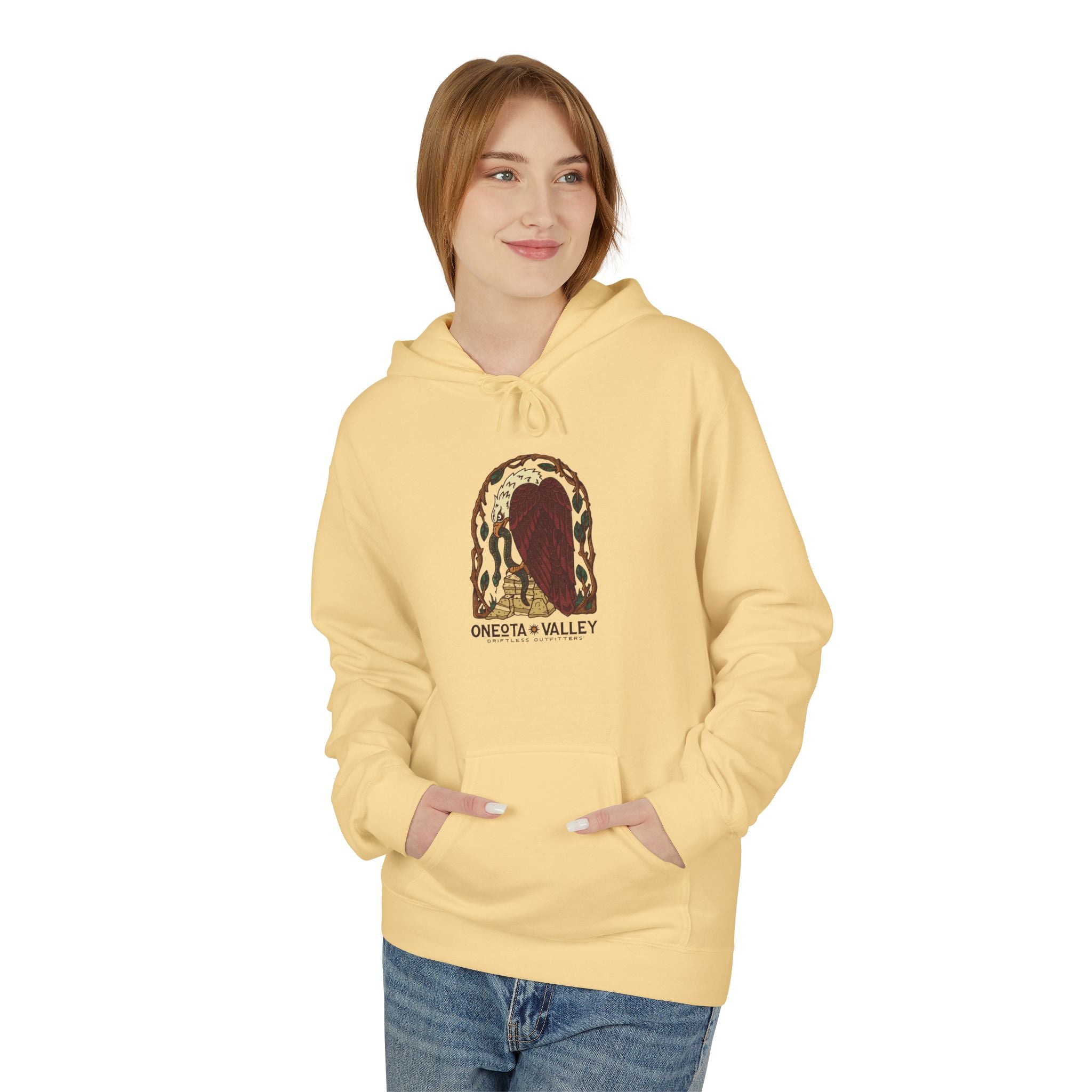 The Snake: Unisex Fleece Hoodie