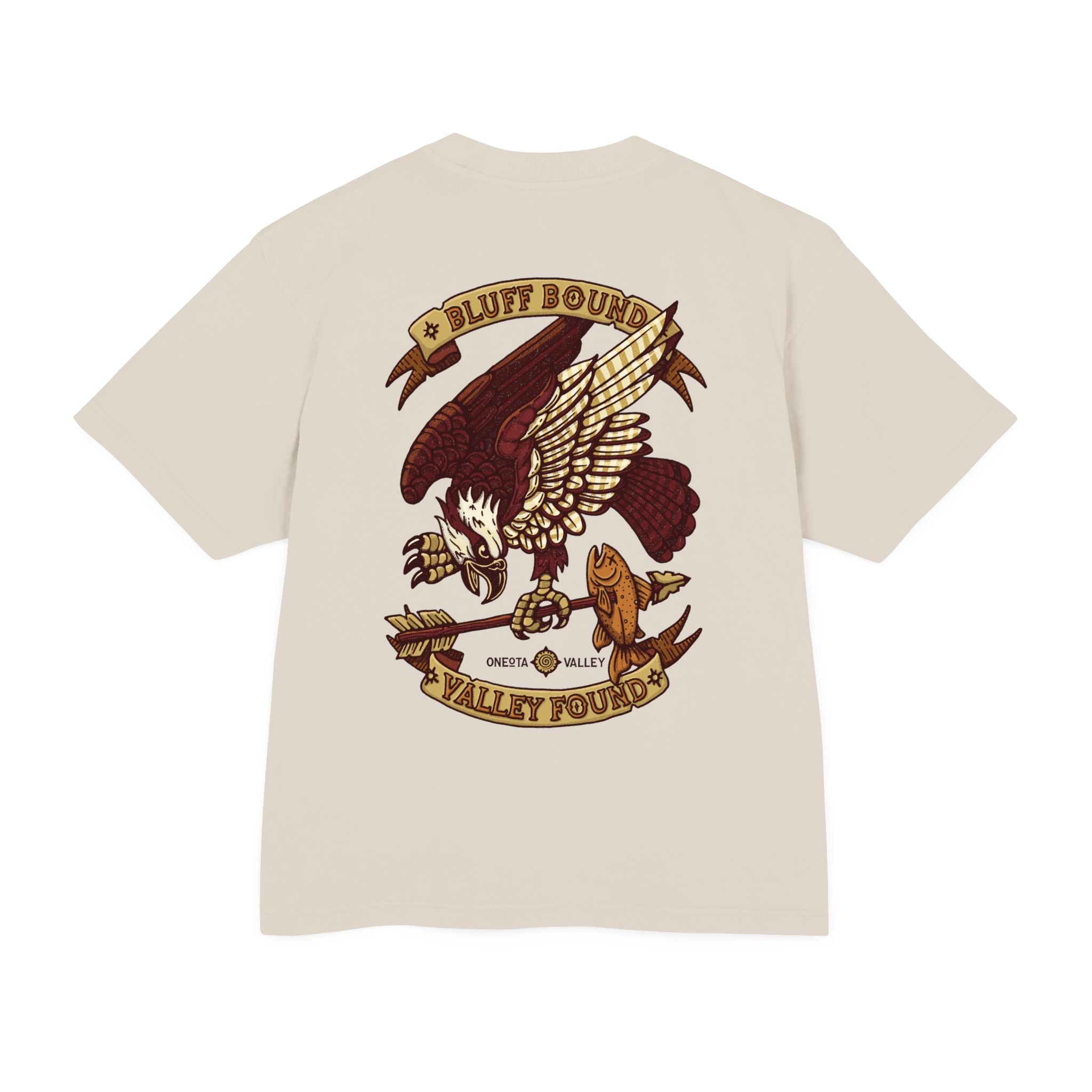 The Osprey: Premium Heavyweight Unisex Oversized Tee