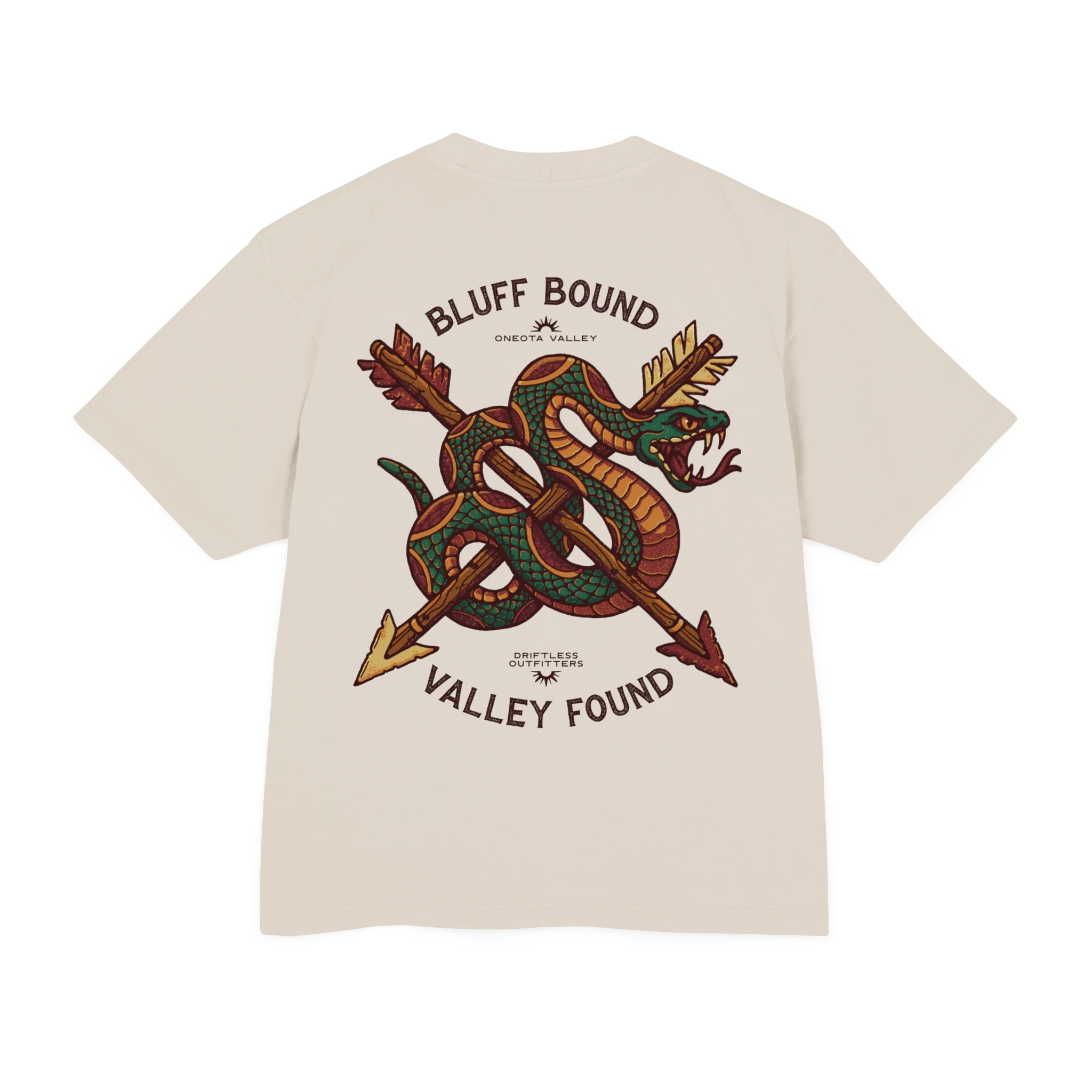 The Snake: Premium Heavyweight Oversized Unisex Tee