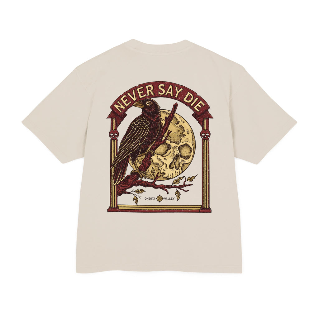 The Raven: Heavyweight Unisex Oversized Tee