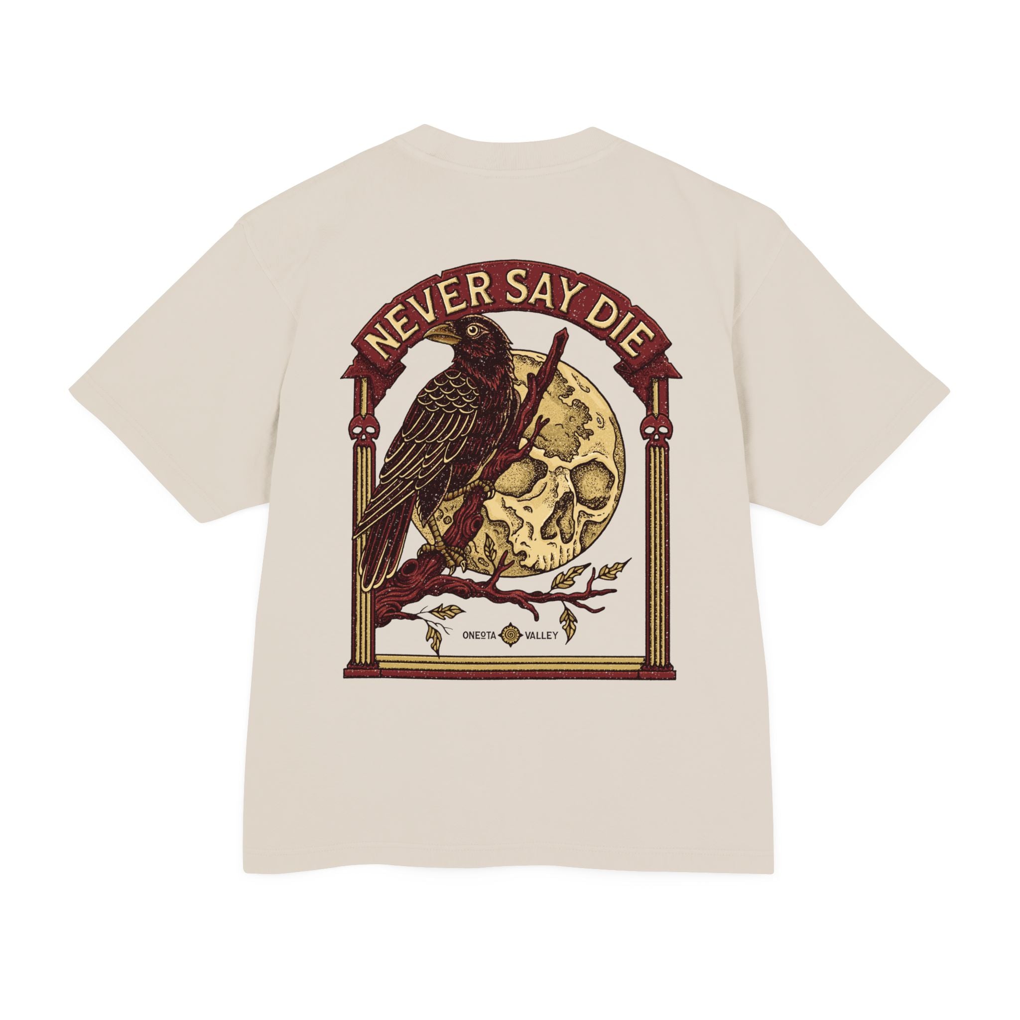 The Raven: Heavyweight Unisex Oversized Tee