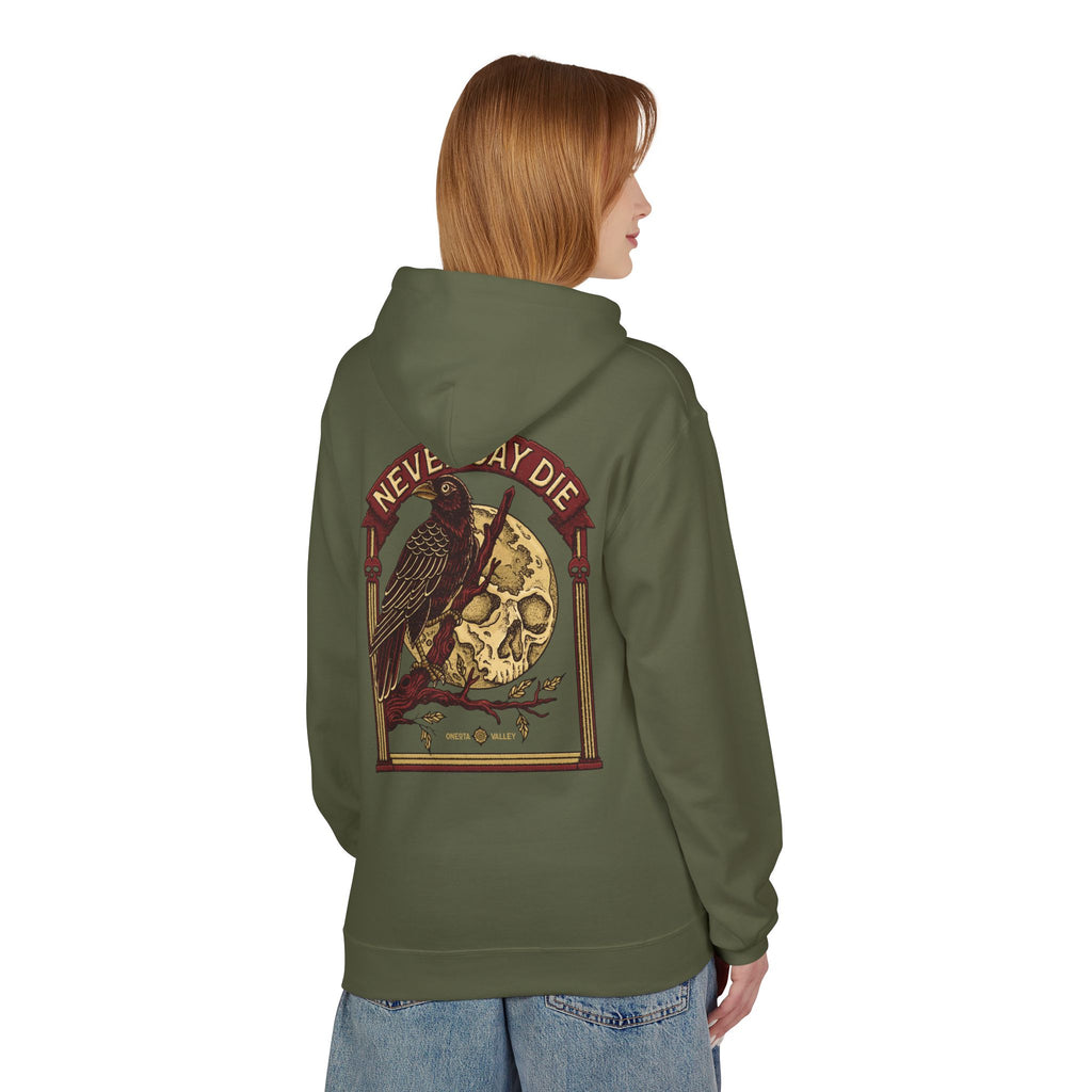 The Raven: Unisex Fleece Hoodie