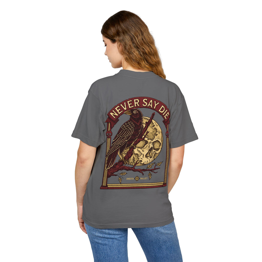 The Raven: Heavyweight Unisex Oversized Tee
