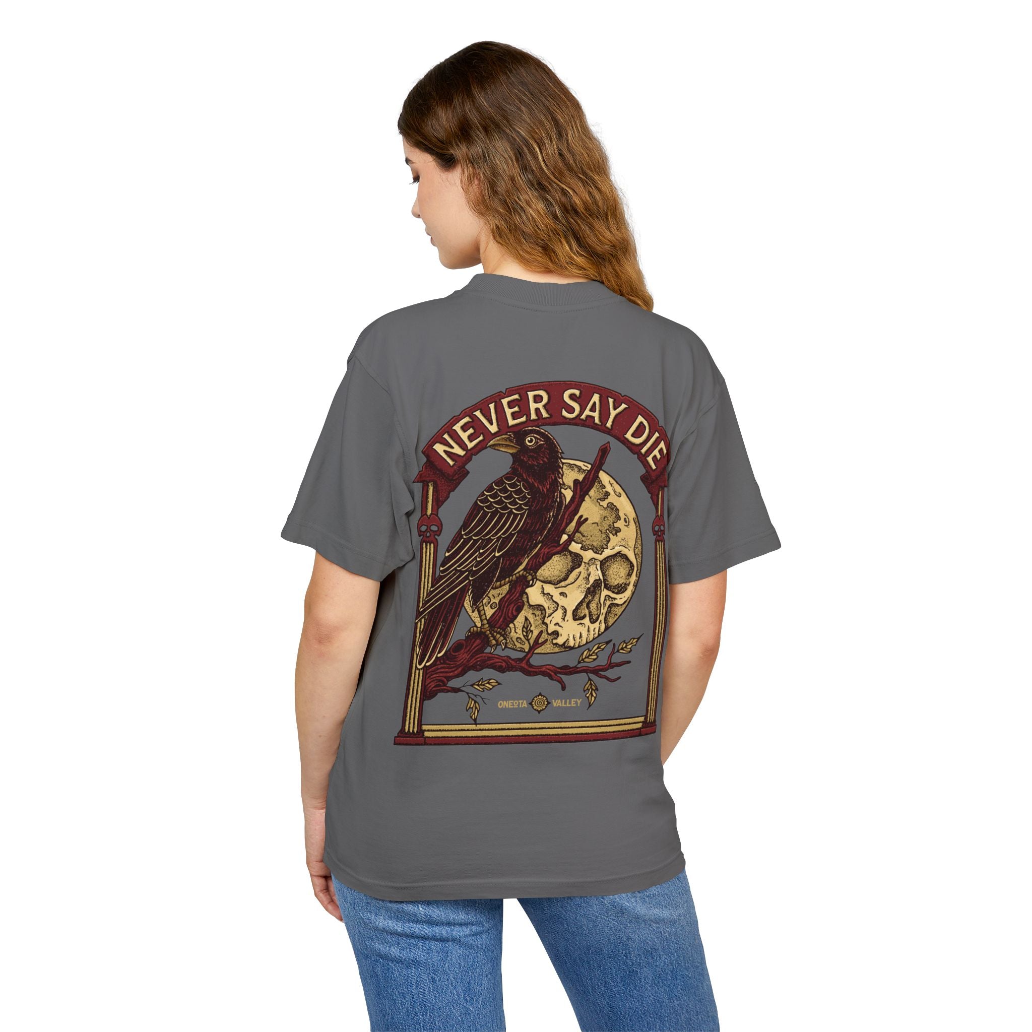 The Raven: Heavyweight Unisex Oversized Tee