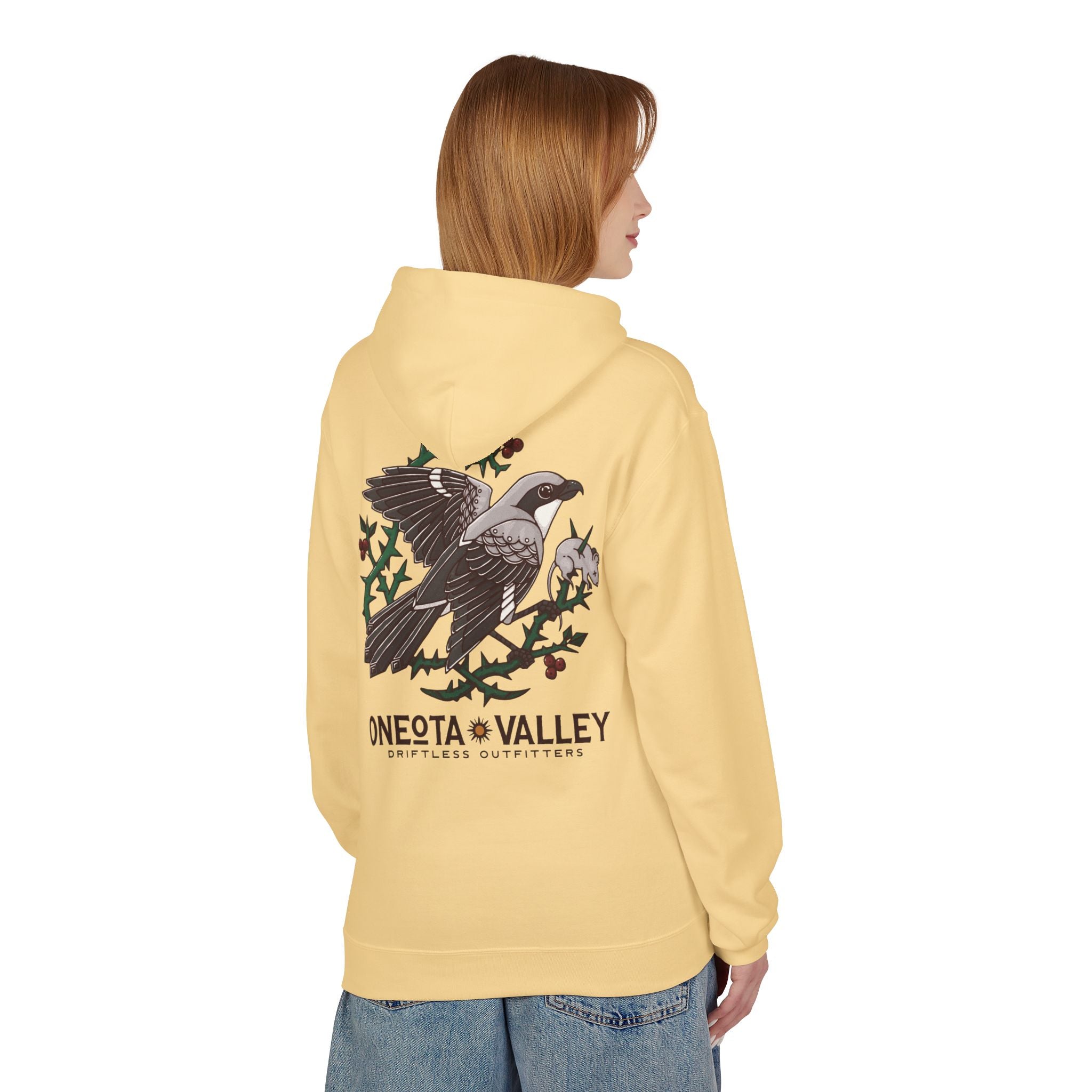 The Shrike: Unisex Fleece Hoodie