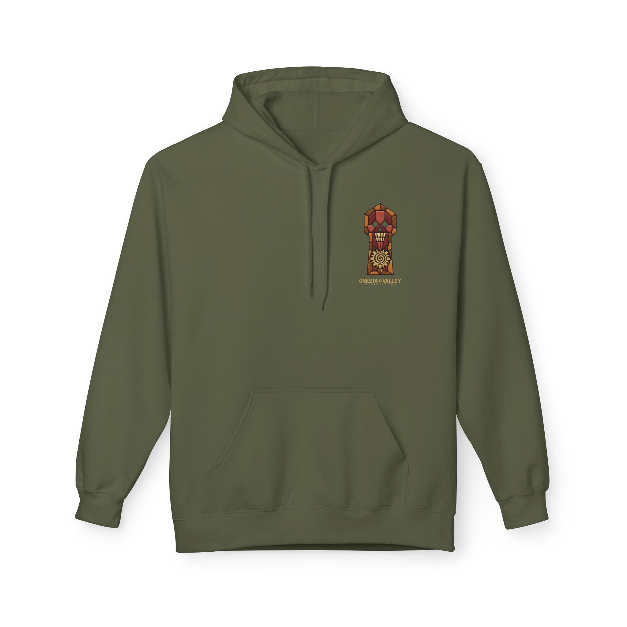 The Raven: Unisex Fleece Hoodie
