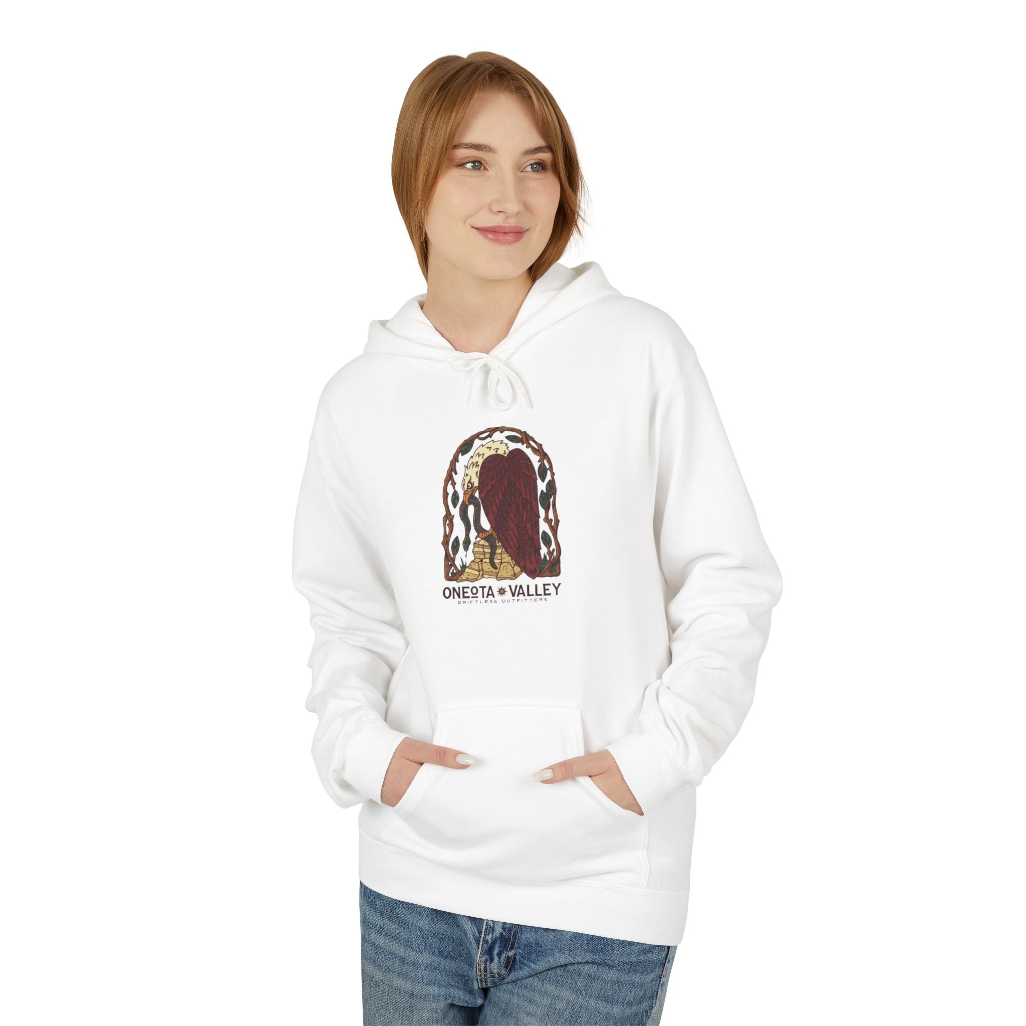 The Snake: Unisex Fleece Hoodie