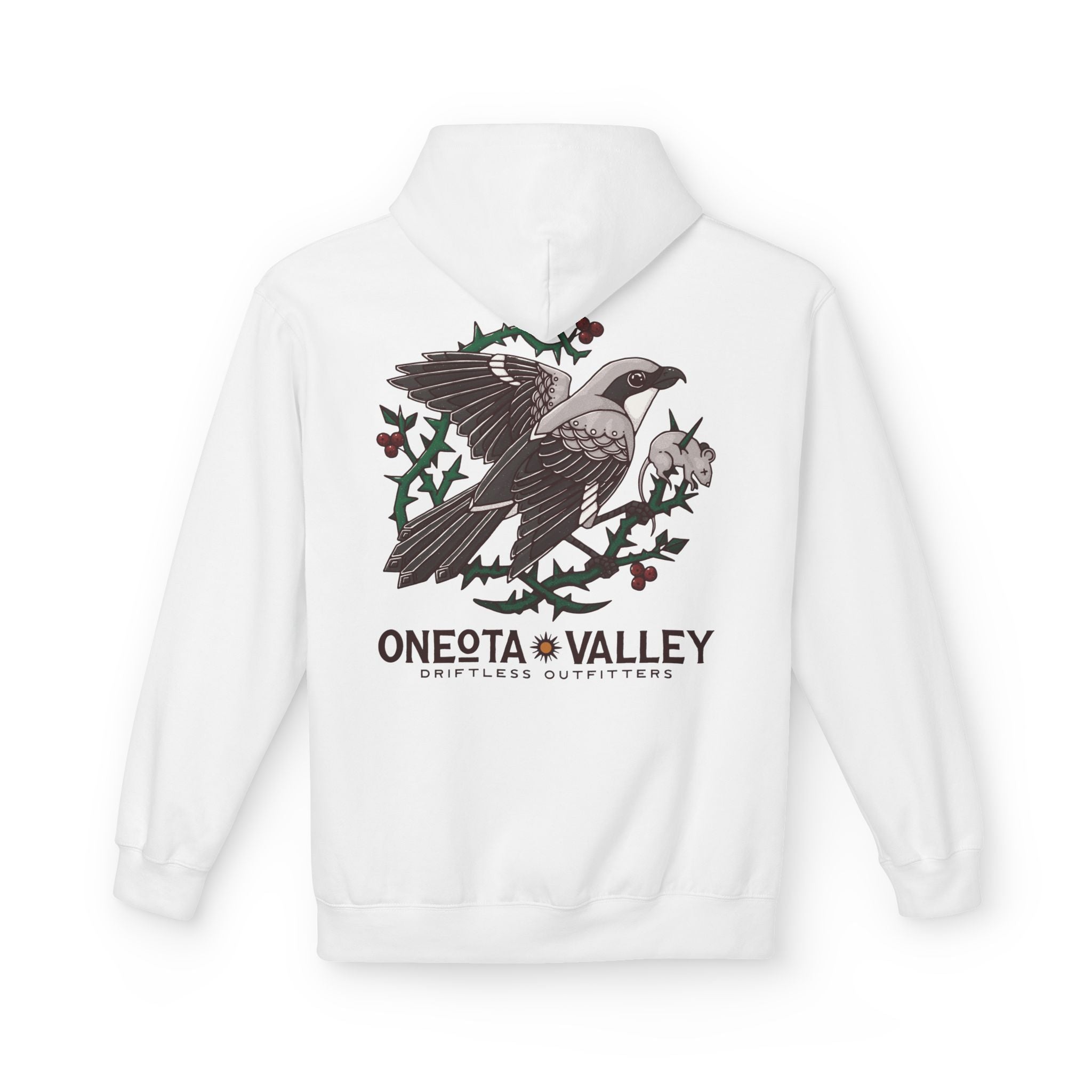The Shrike: Unisex Fleece Hoodie