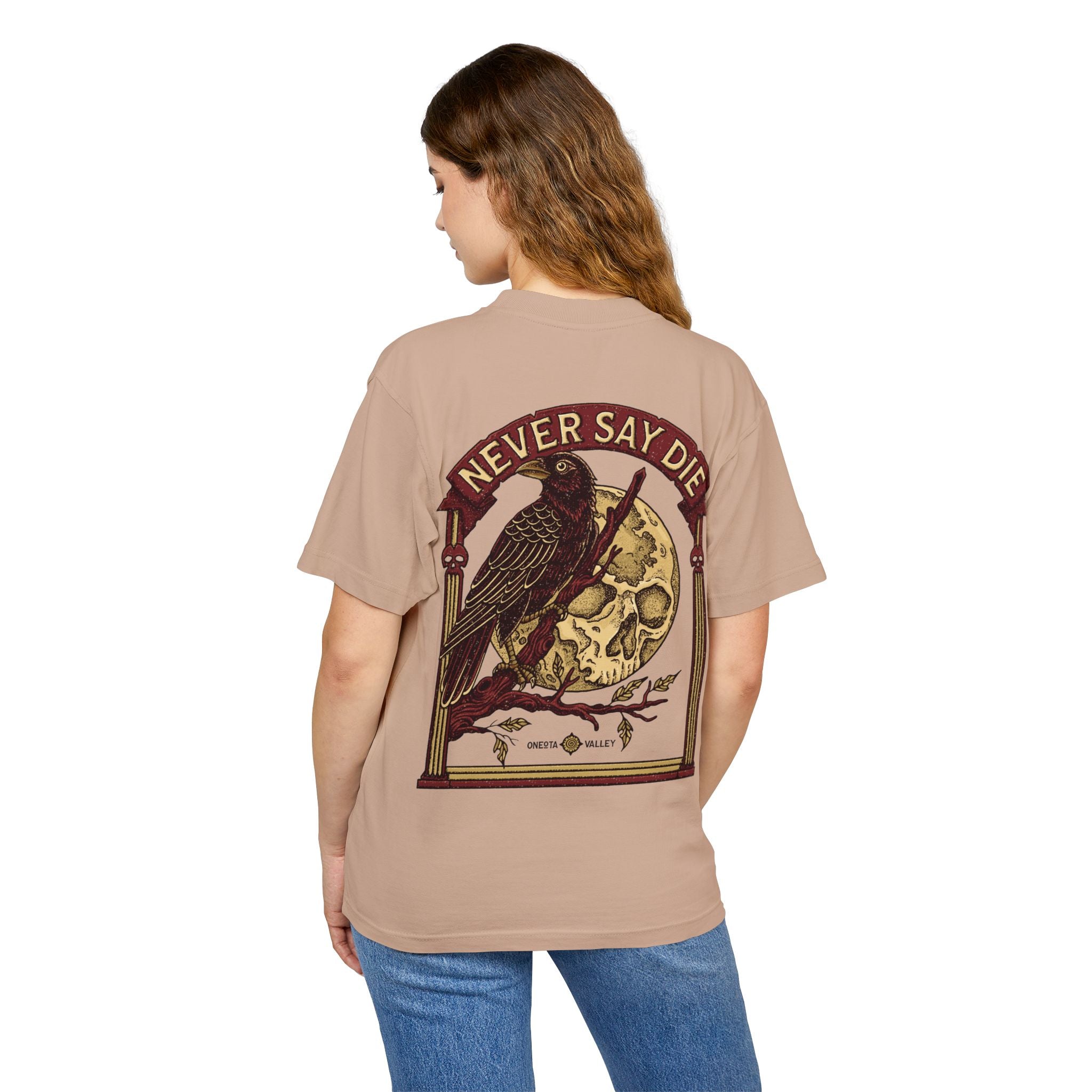 The Raven: Heavyweight Unisex Oversized Tee
