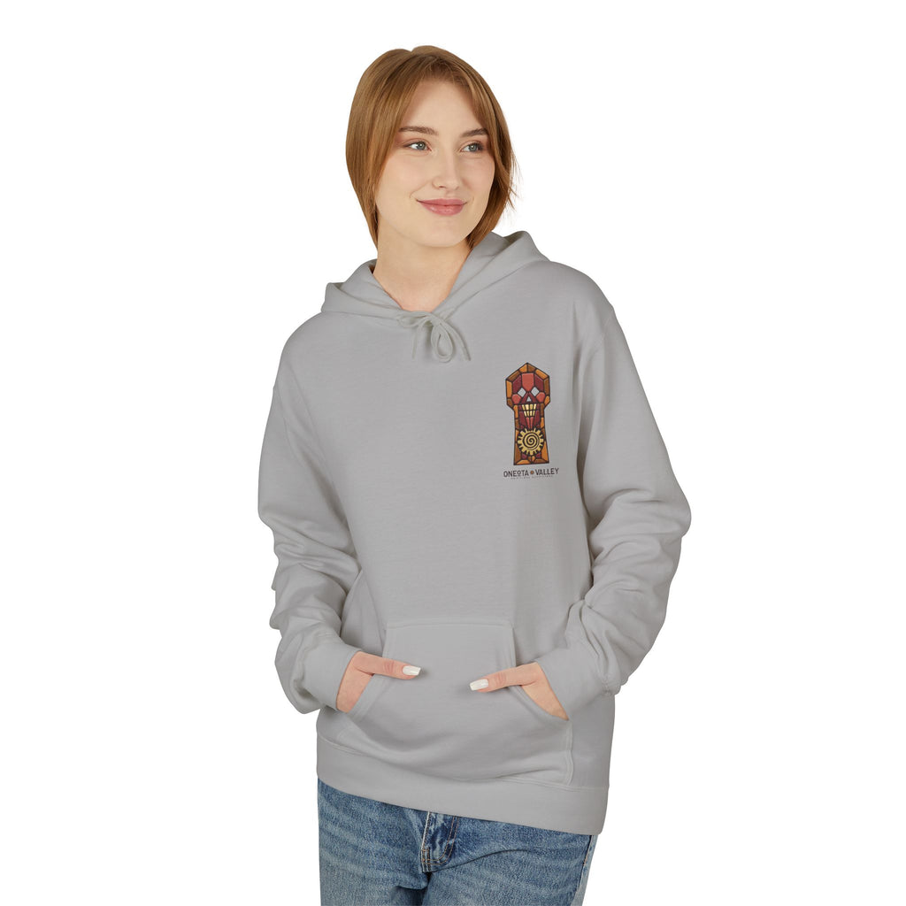 The Raven: Unisex Fleece Hoodie