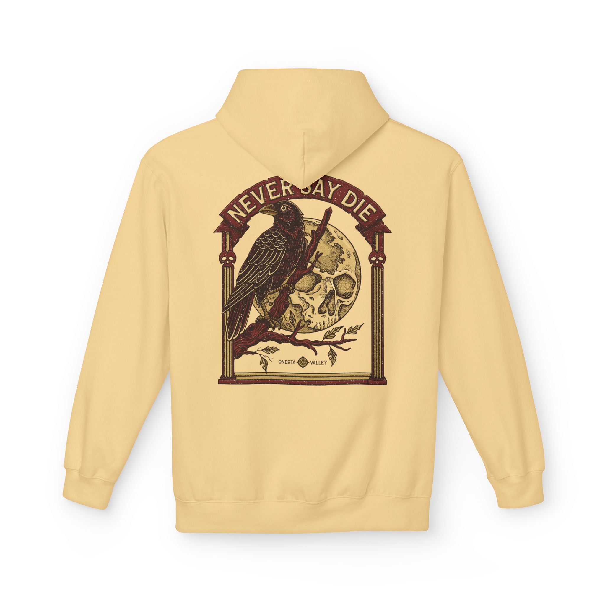 The Raven: Unisex Fleece Hoodie
