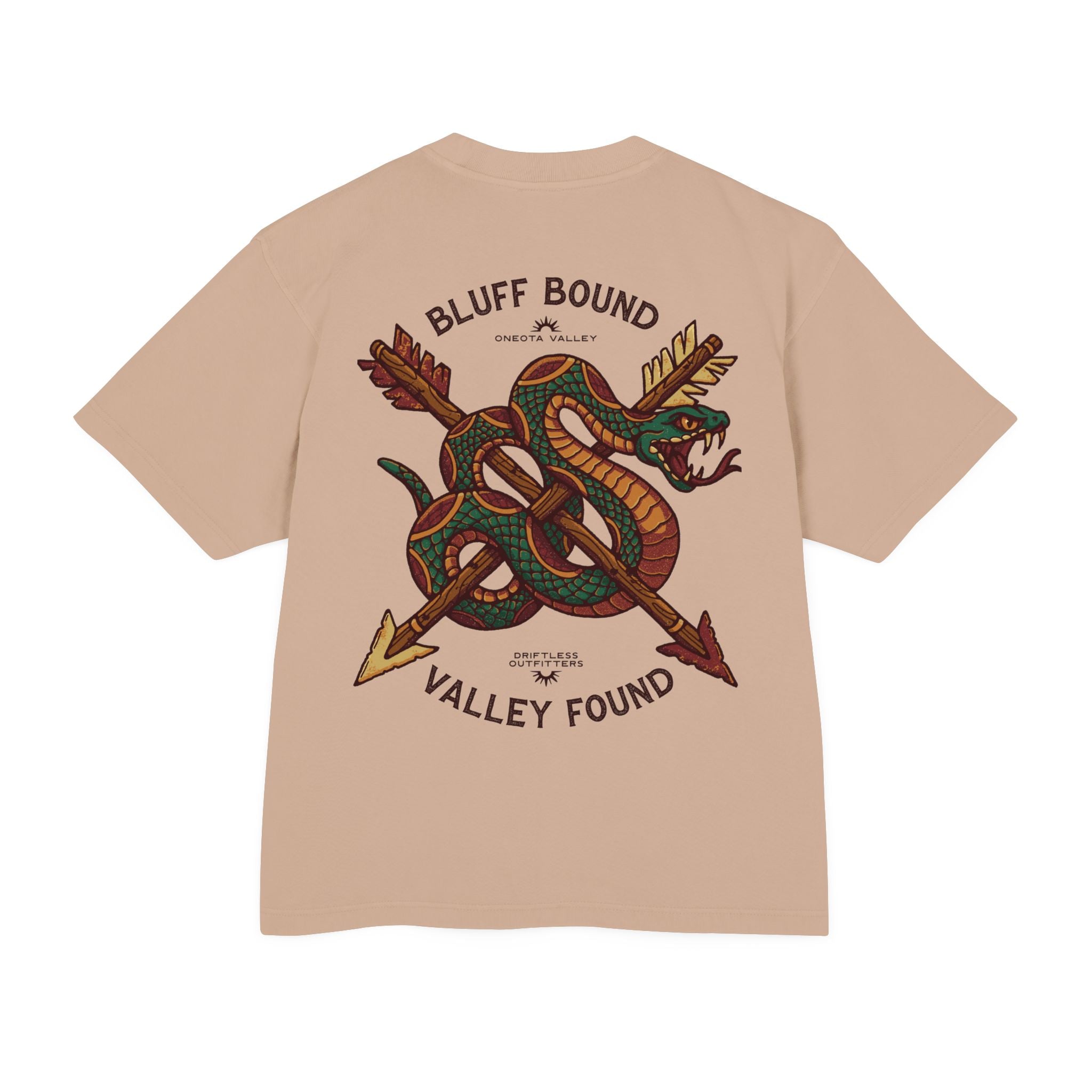The Snake: Premium Heavyweight Oversized Unisex Tee
